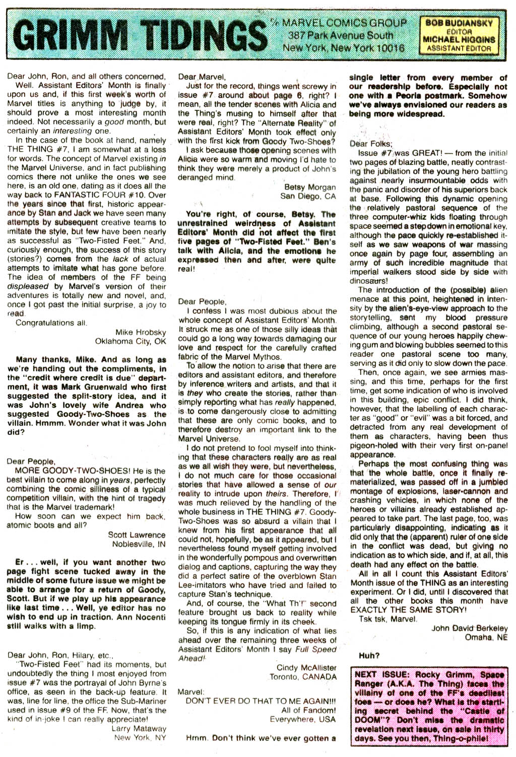 Read online The Thing comic -  Issue #12 - 24