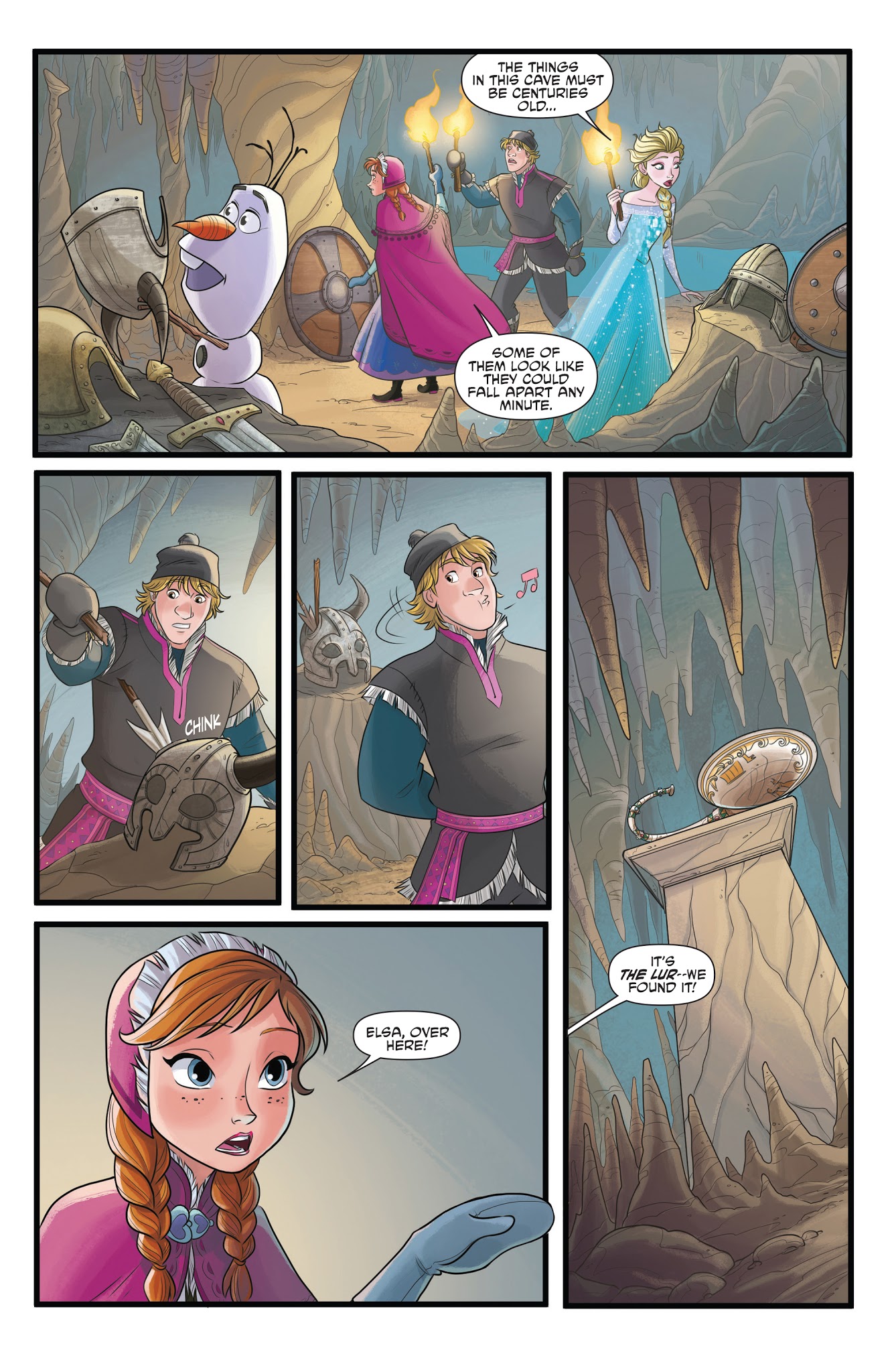 Read online Disney Frozen comic -  Issue #4 - 19