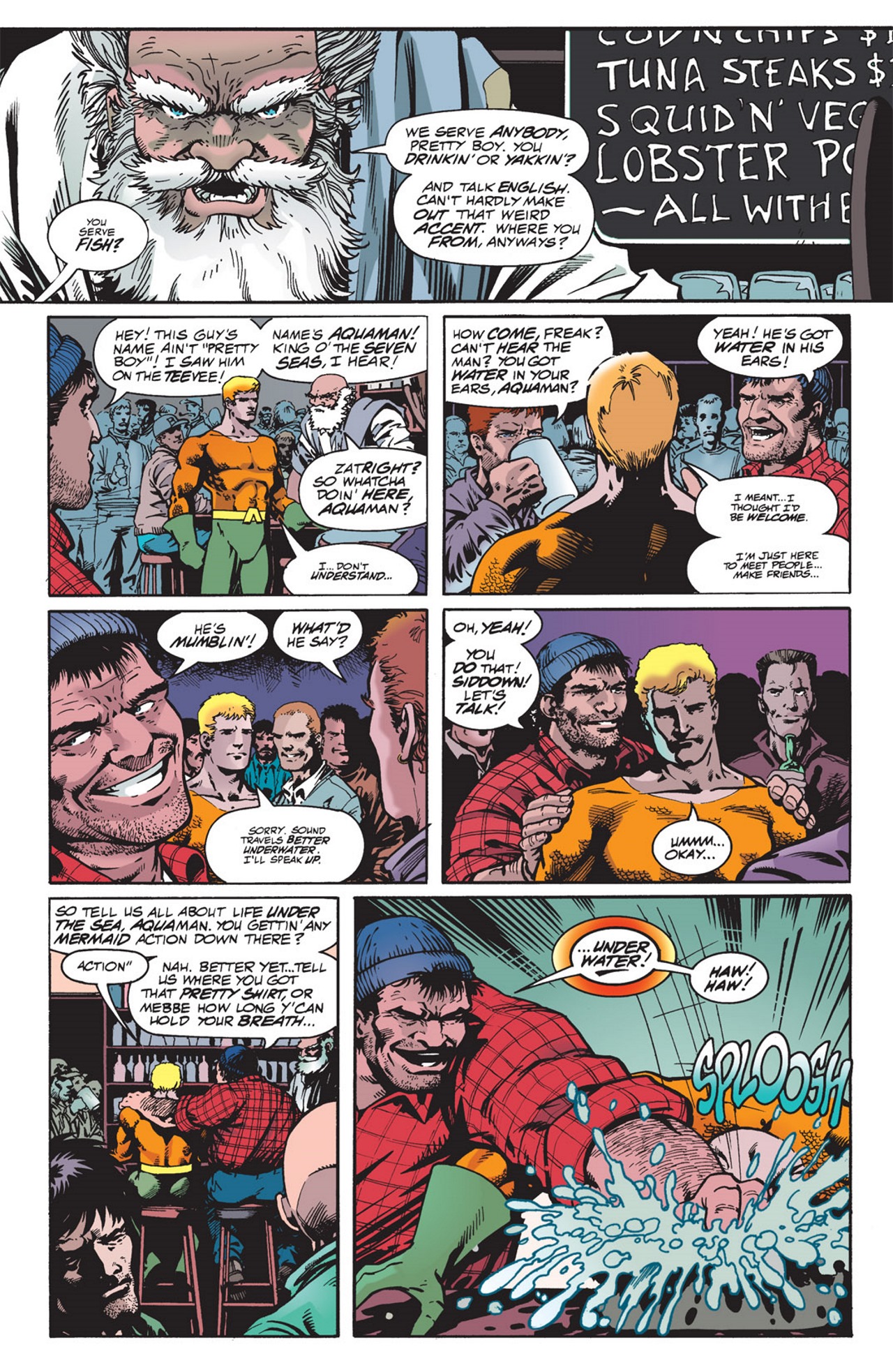 Read online JLA: Year One comic -  Issue #1 - 18
