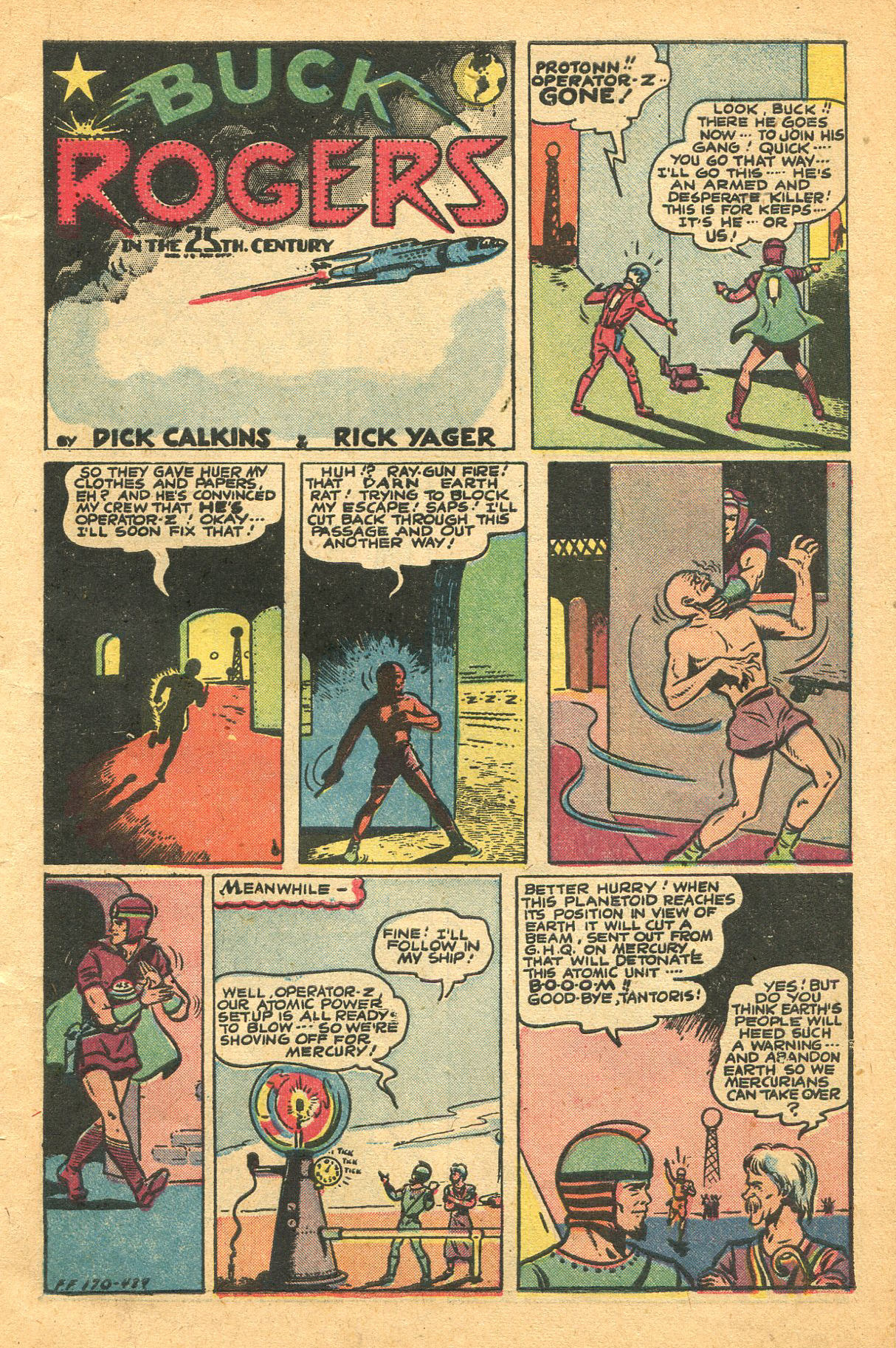 Read online Famous Funnies comic -  Issue #170 - 1