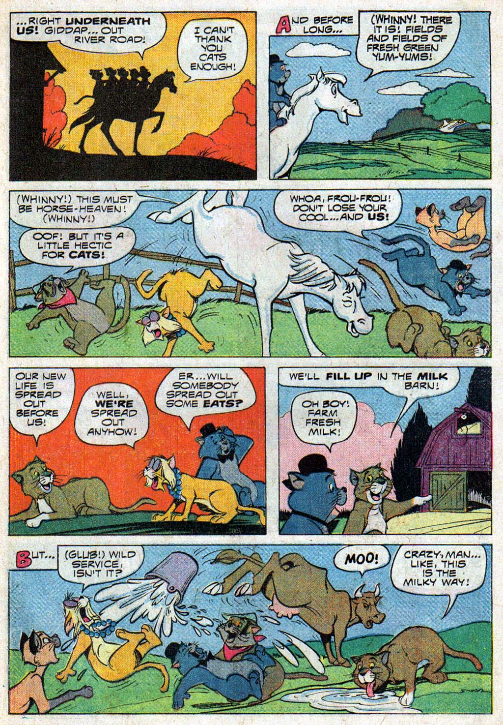 Read online O'Malley and the Alley Cats comic -  Issue #4 - 9