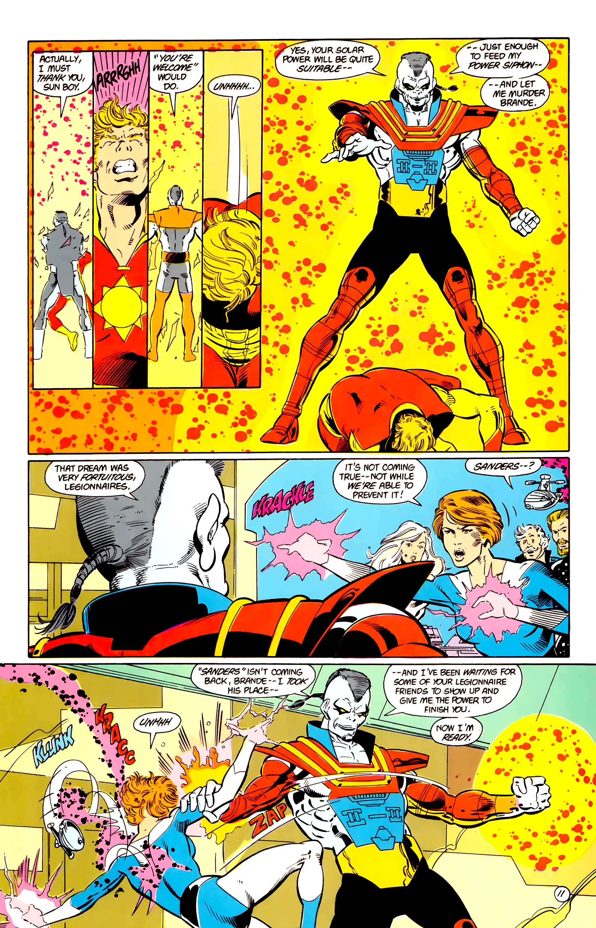 Read online Legion of Super-Heroes (1984) comic -  Issue #17 - 13