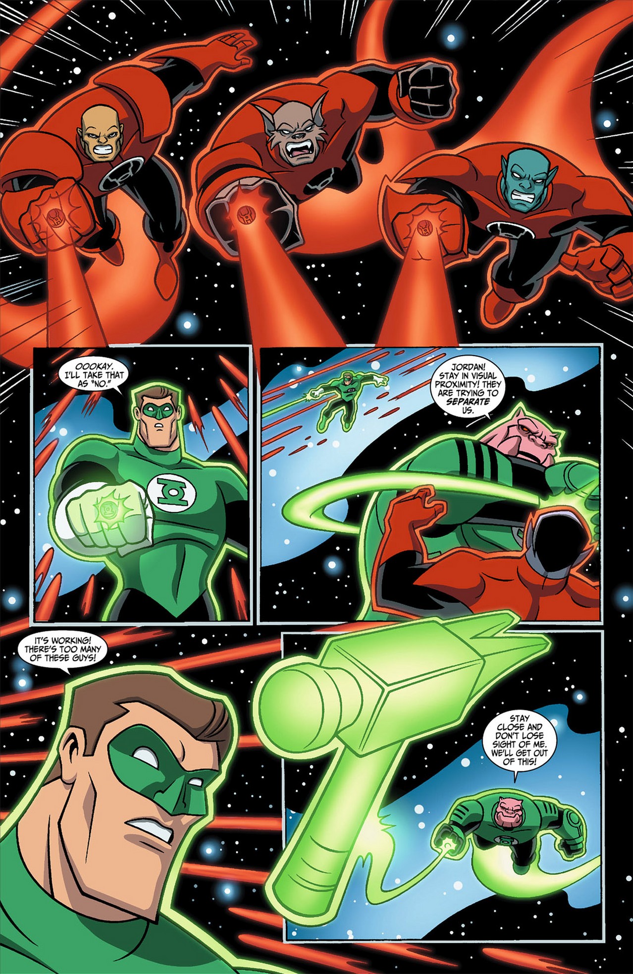 Read online Green Lantern: The Animated Series comic -  Issue #0 - 8