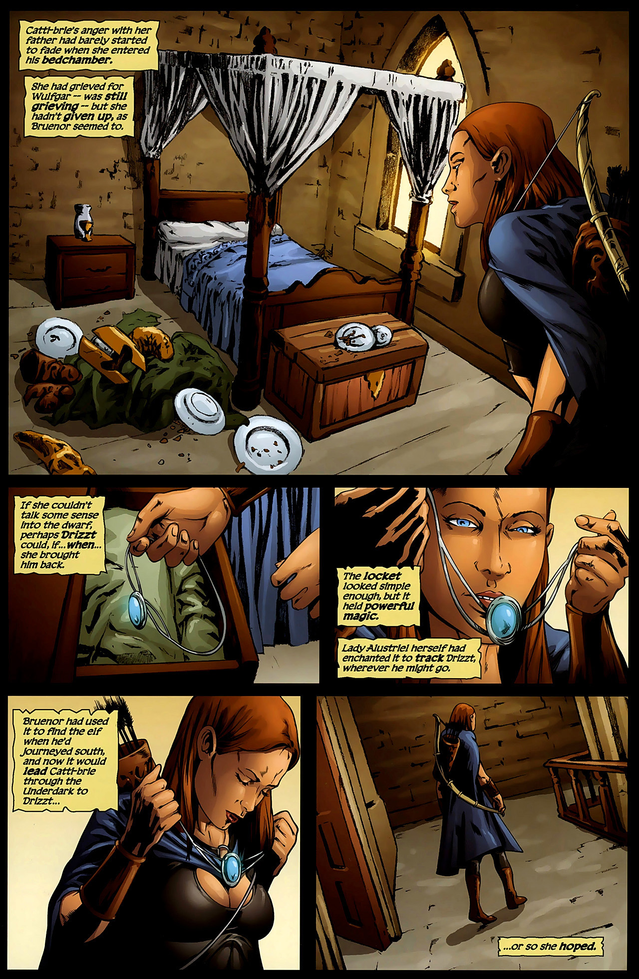 Read online Forgotten Realms: Starless Night comic -  Issue # Full - 24