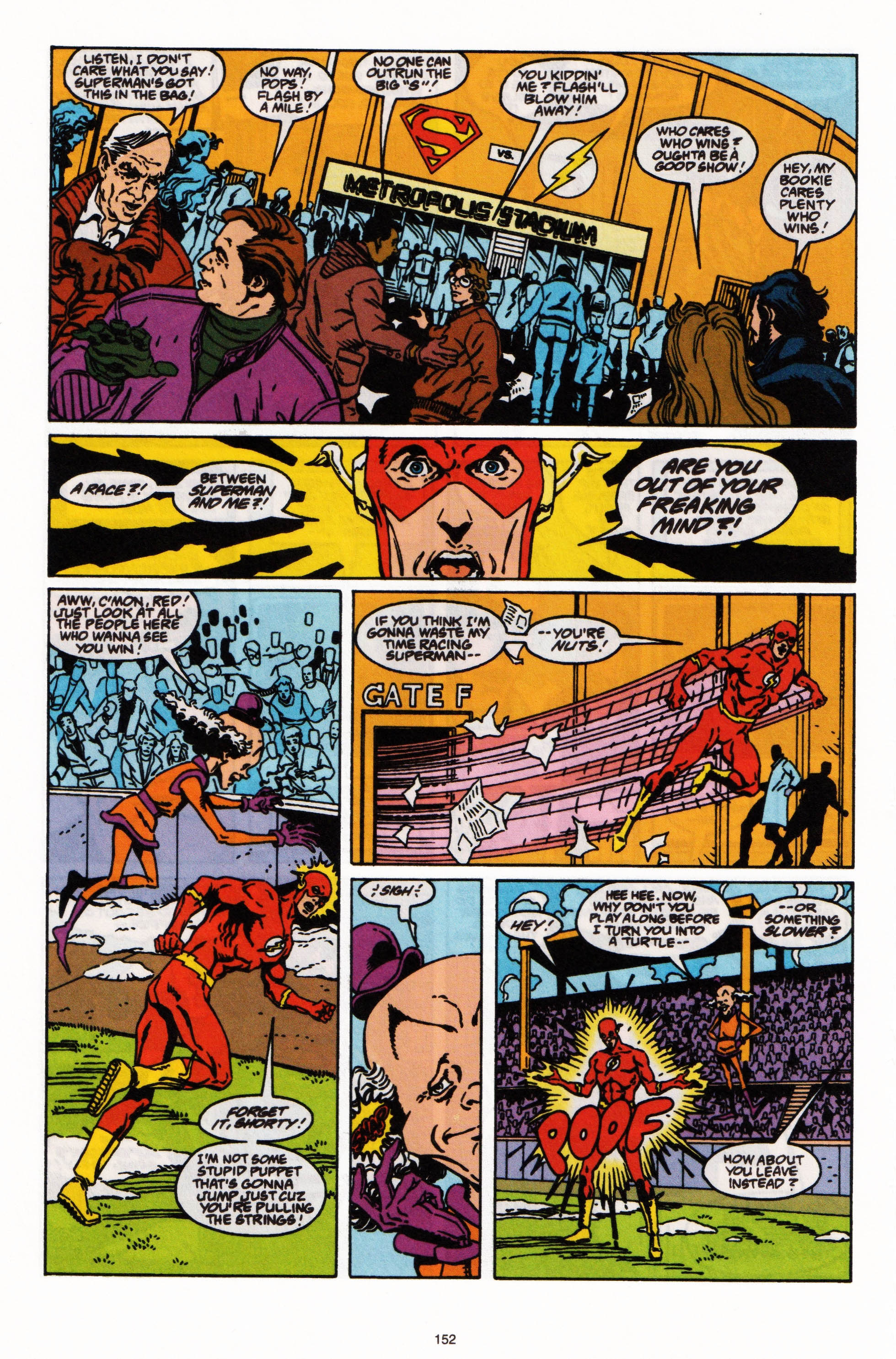 Read online Superman vs. Flash comic -  Issue # TPB - 153