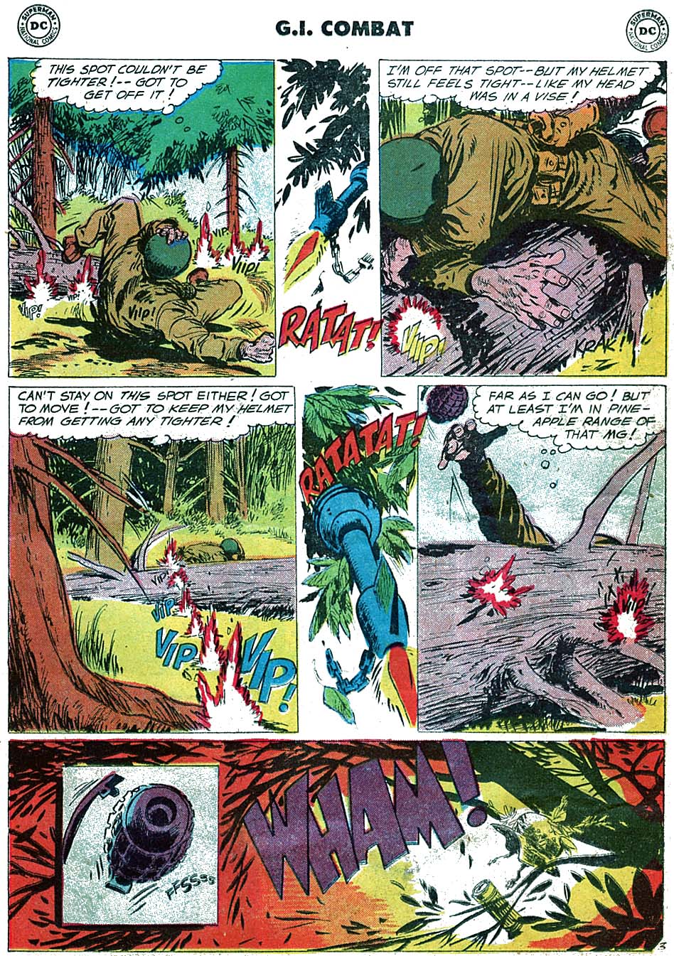 Read online G.I. Combat (1952) comic -  Issue #61 - 15