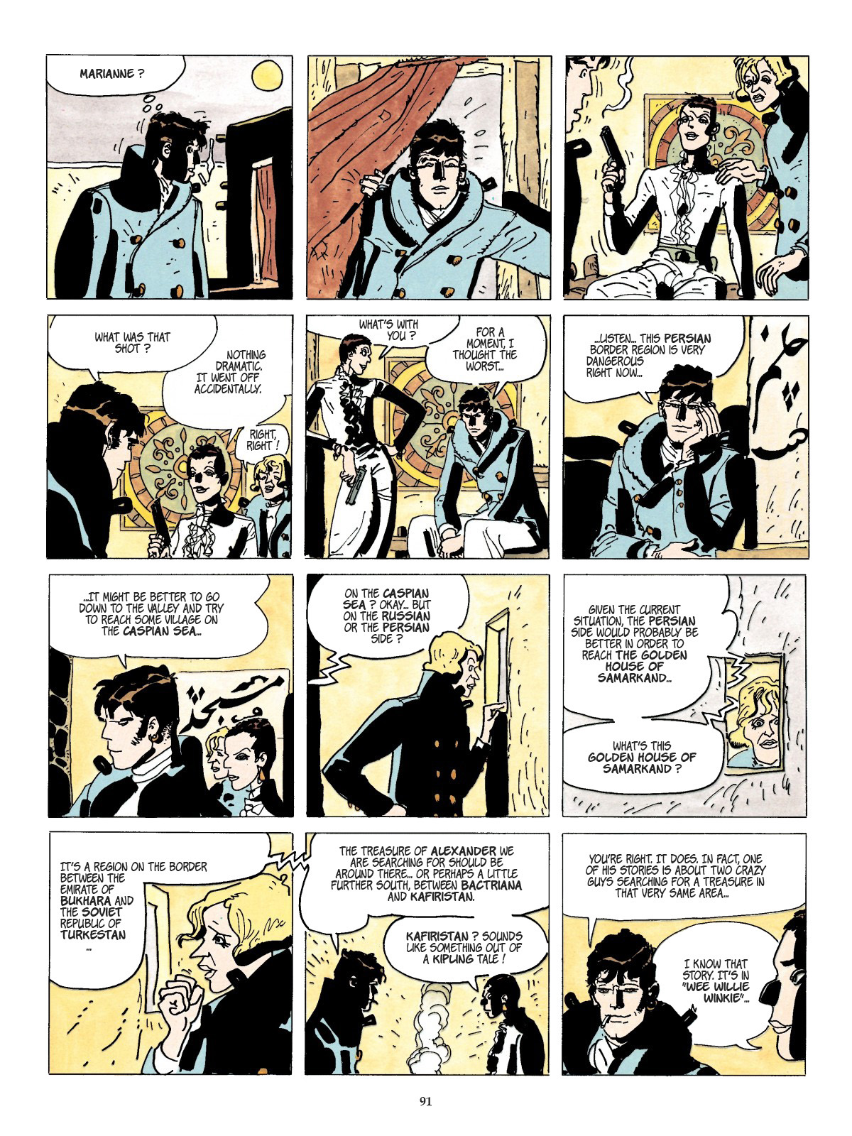 Read online Corto Maltese comic -  Issue # TPB 11 - 94