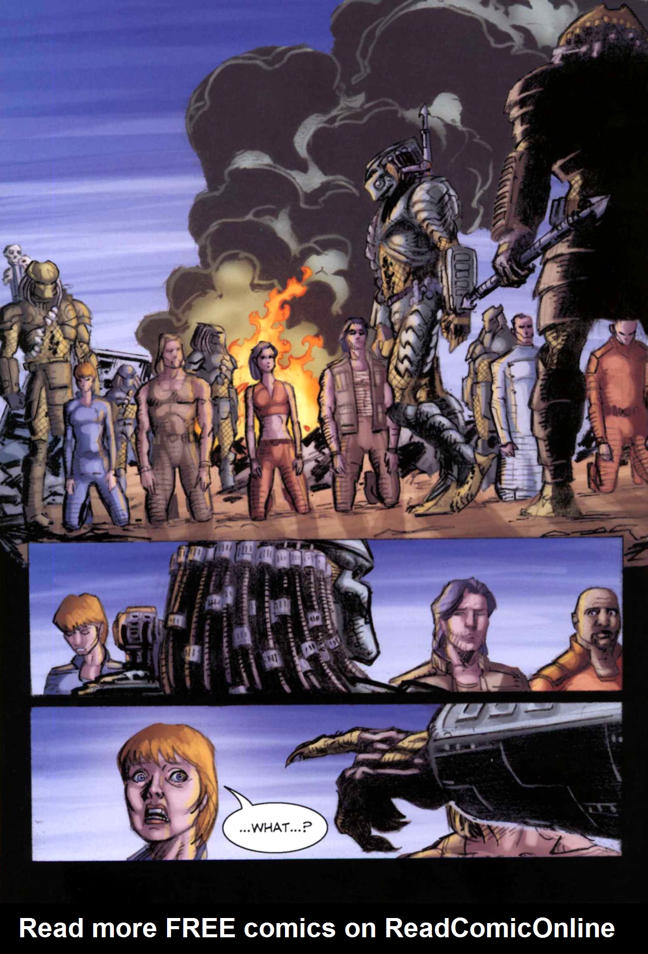 Read online Alien Vs. Predator: Civilized Beasts comic -  Issue # TPB - 42