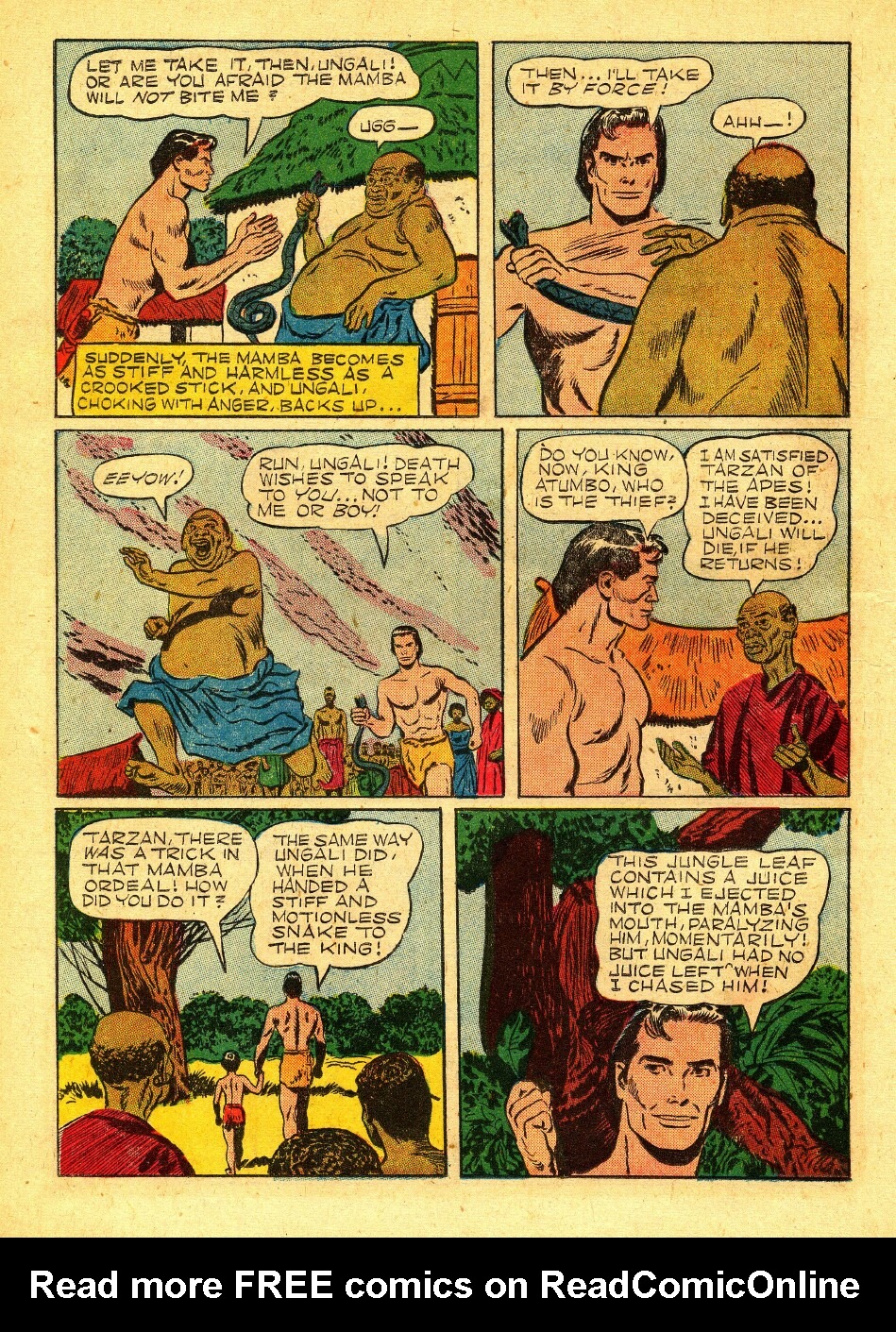 Read online Tarzan (1948) comic -  Issue #46 - 26