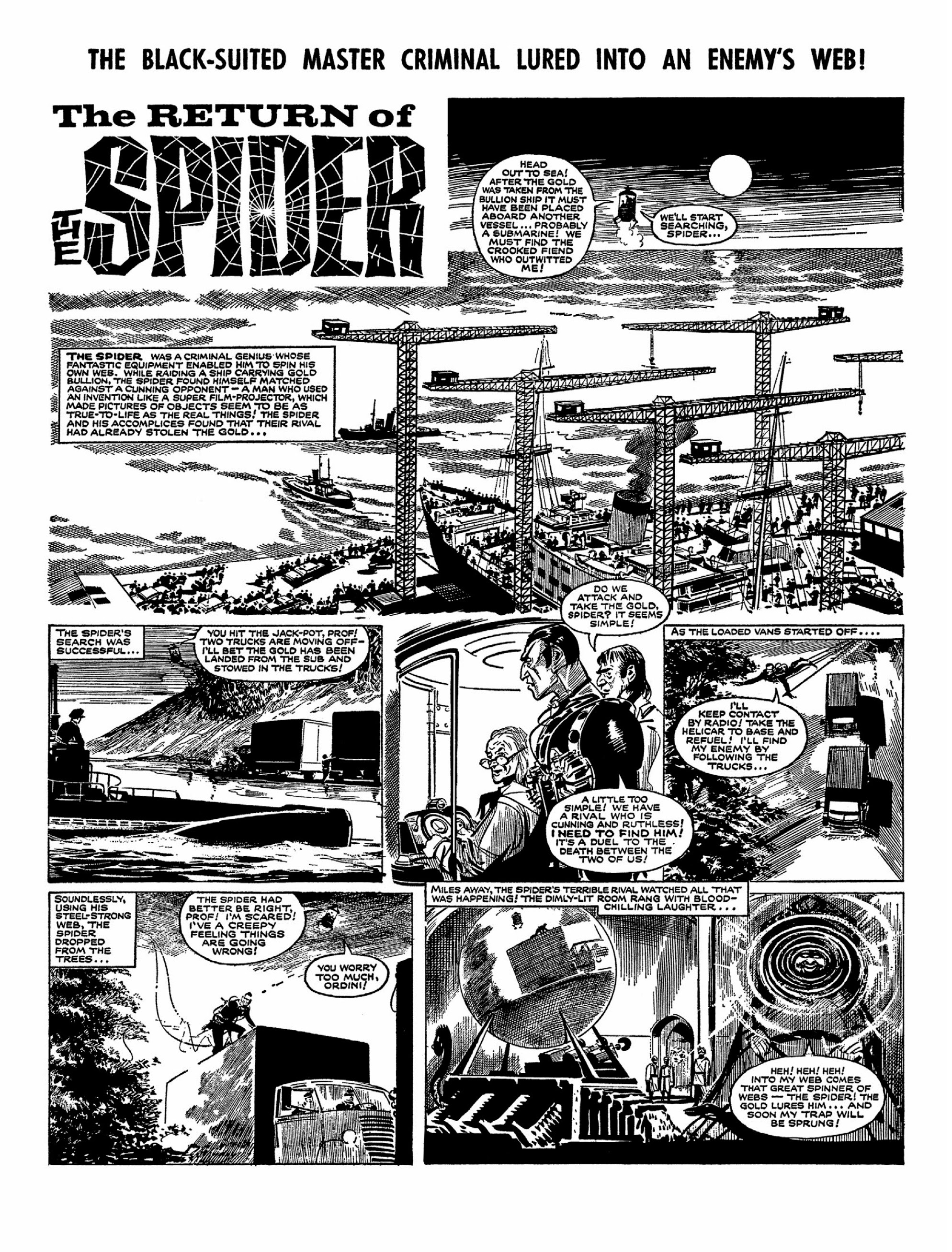 Read online The Spider's Syndicate of Crime comic -  Issue # TPB - 34