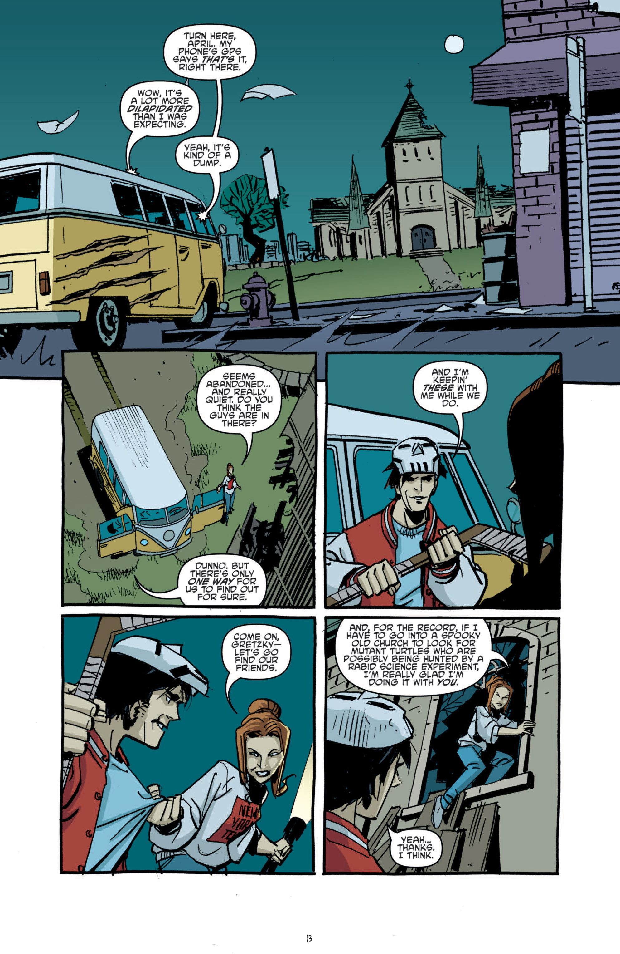 Read online Teenage Mutant Ninja Turtles (2011) comic -  Issue #16 - 17