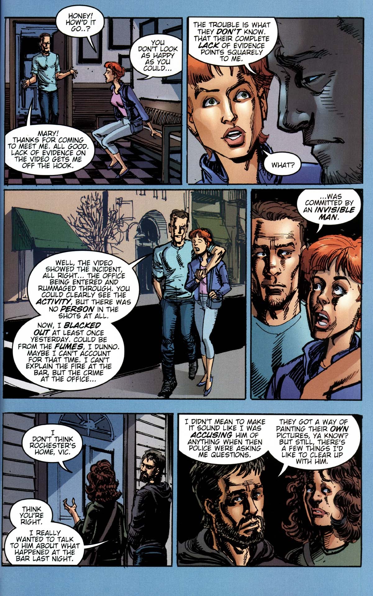 Read online Legacy of the Invisible Man comic -  Issue # Full - 31