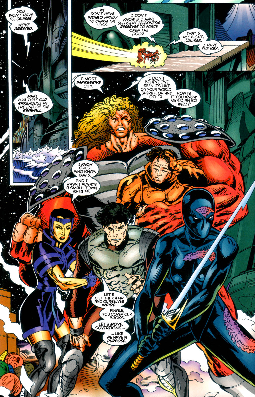 Read online Sovereign Seven comic -  Issue #17 - 16