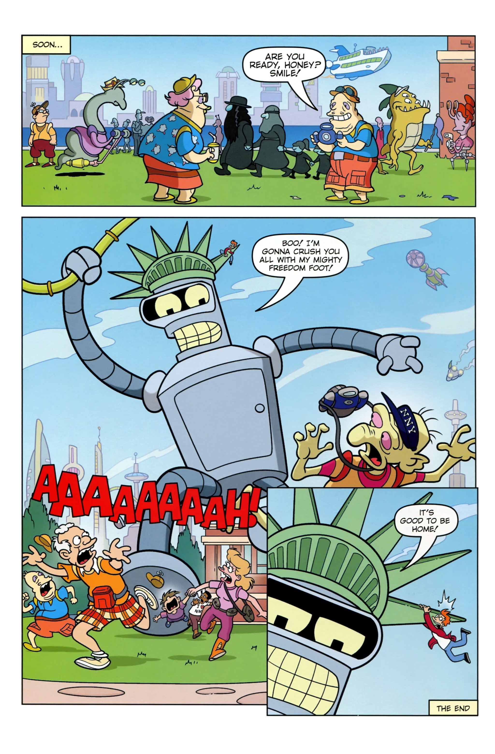 Read online Futurama Comics comic -  Issue #75 - 23