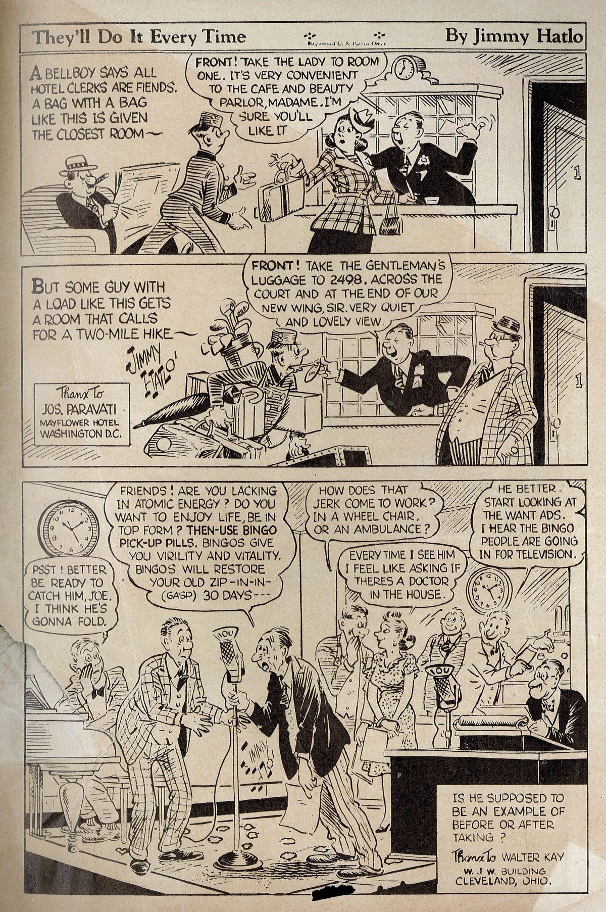 Read online Blondie Comics (1947) comic -  Issue #7 - 33