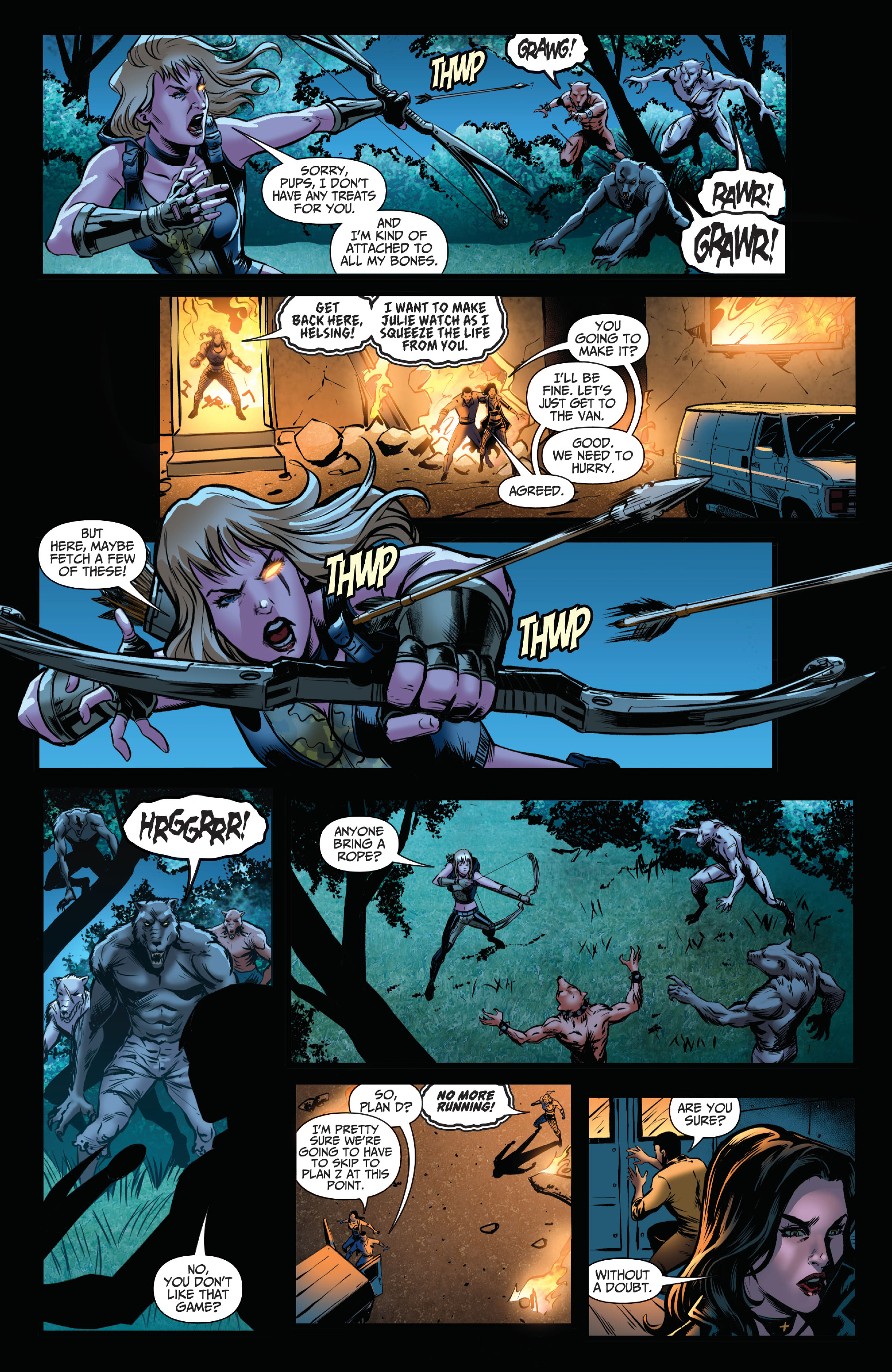 Read online Van Helsing vs The League of Monsters comic -  Issue #5 - 19