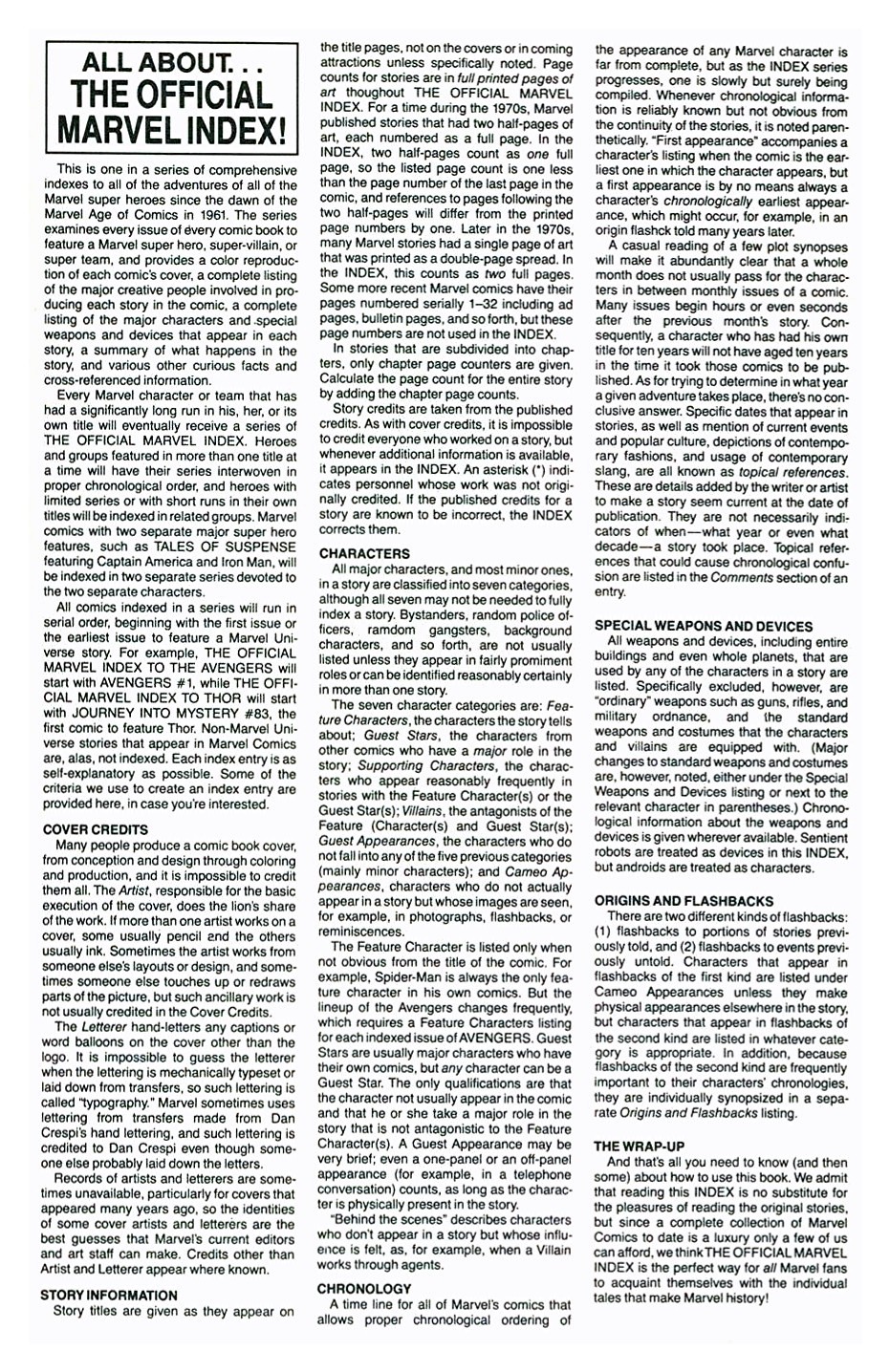 Read online The Official Marvel Index To The X-Men comic -  Issue #4 - 51