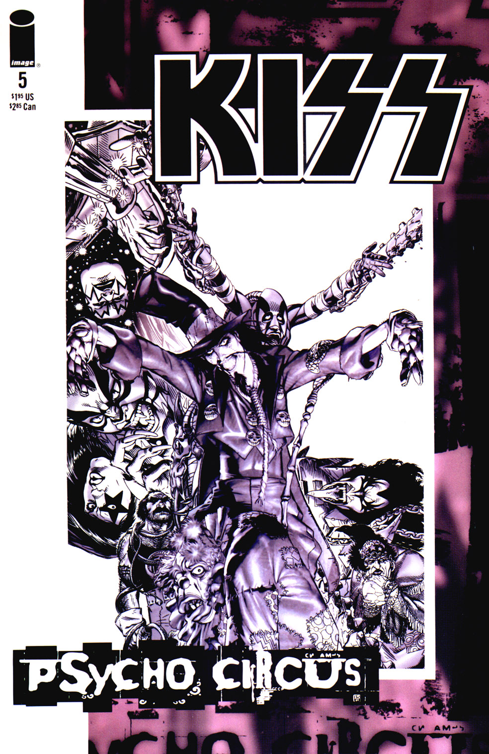Read online KISS: Psycho Circus comic -  Issue #5 - 1