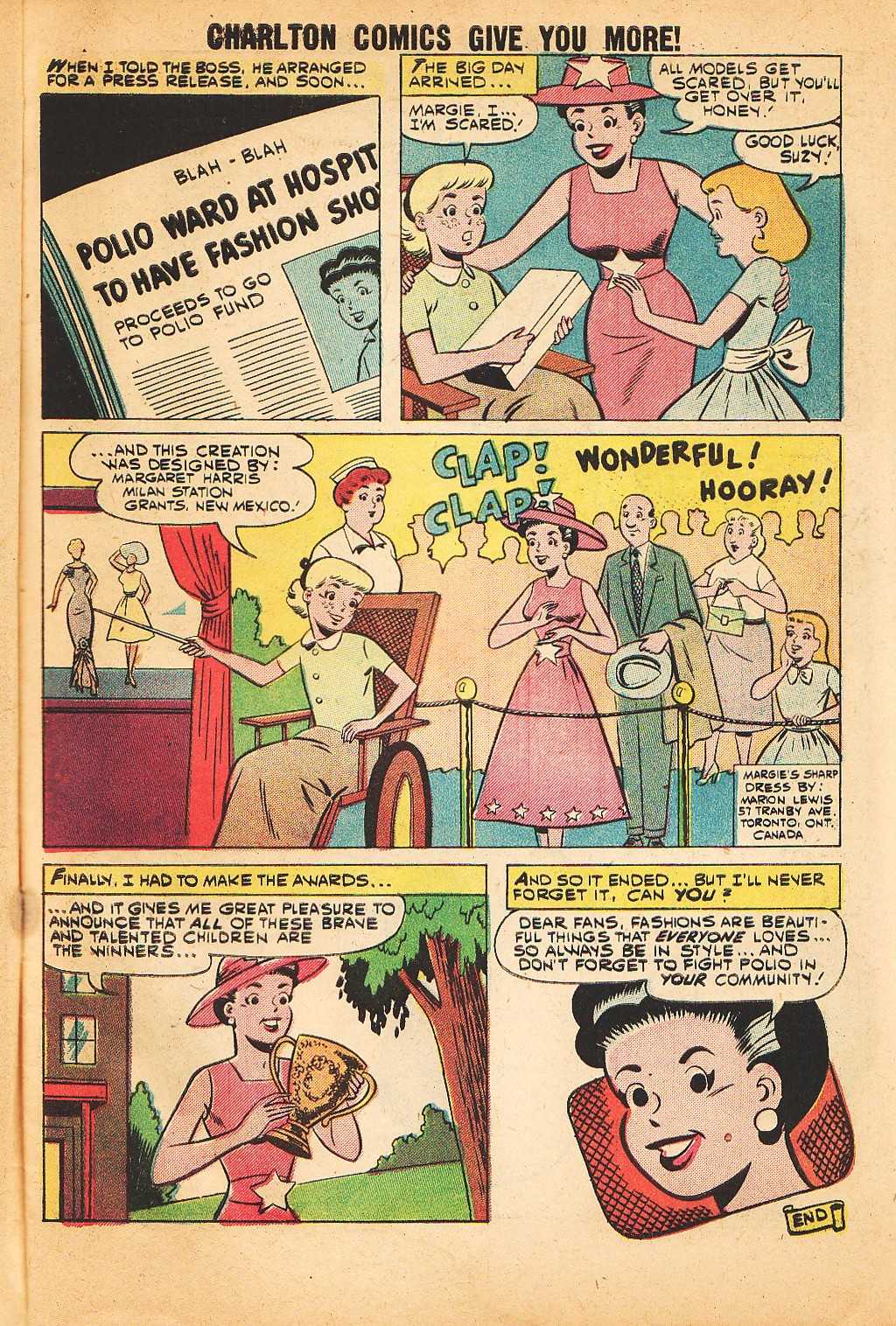 Read online My Little Margie's Fashions comic -  Issue #5 - 9