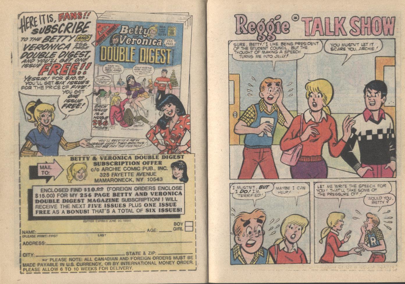 Read online Archie...Archie Andrews, Where Are You? Digest Magazine comic -  Issue #54 - 7