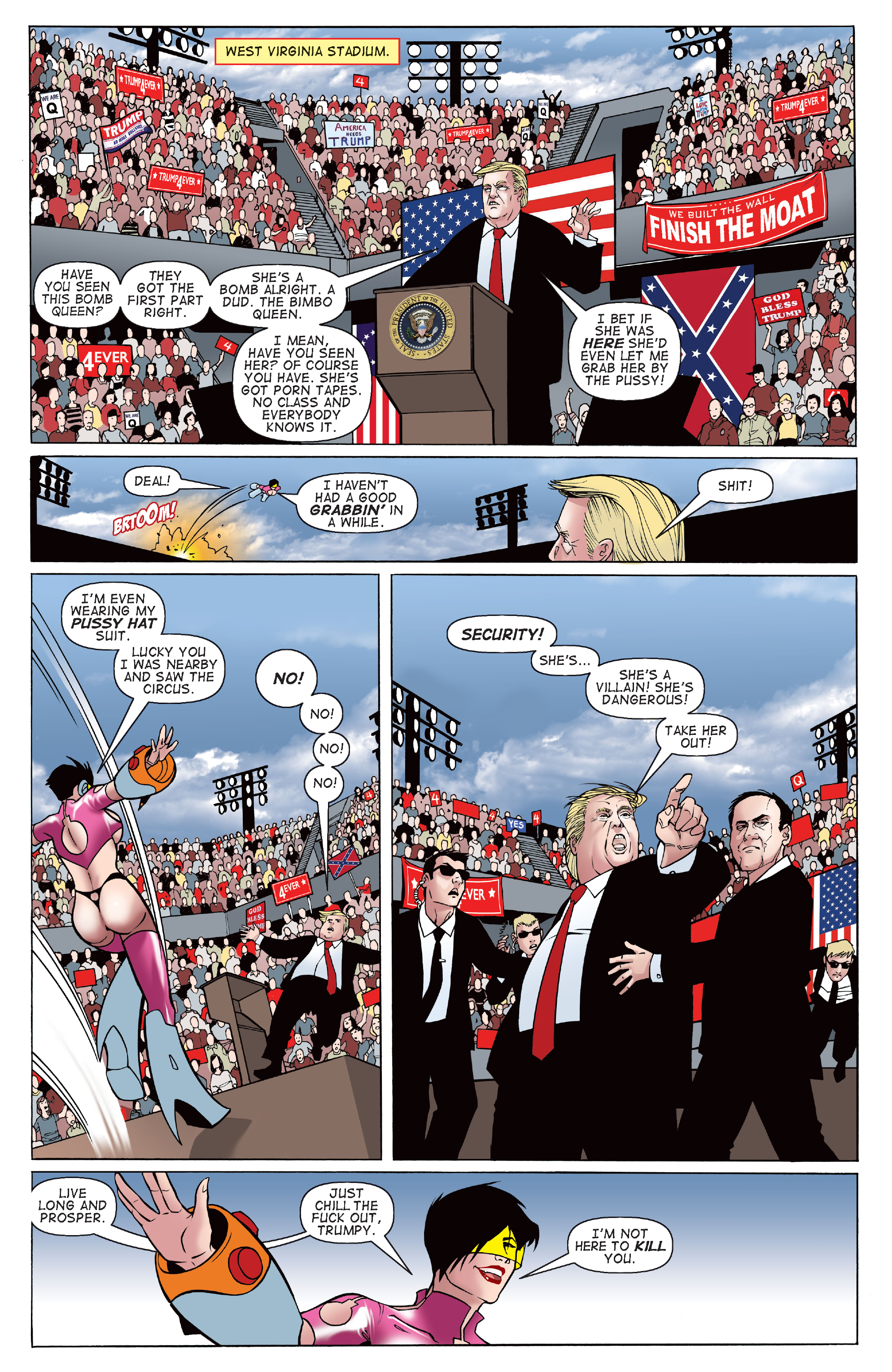Read online Bomb Queen: Trump Card comic -  Issue #2 - 14
