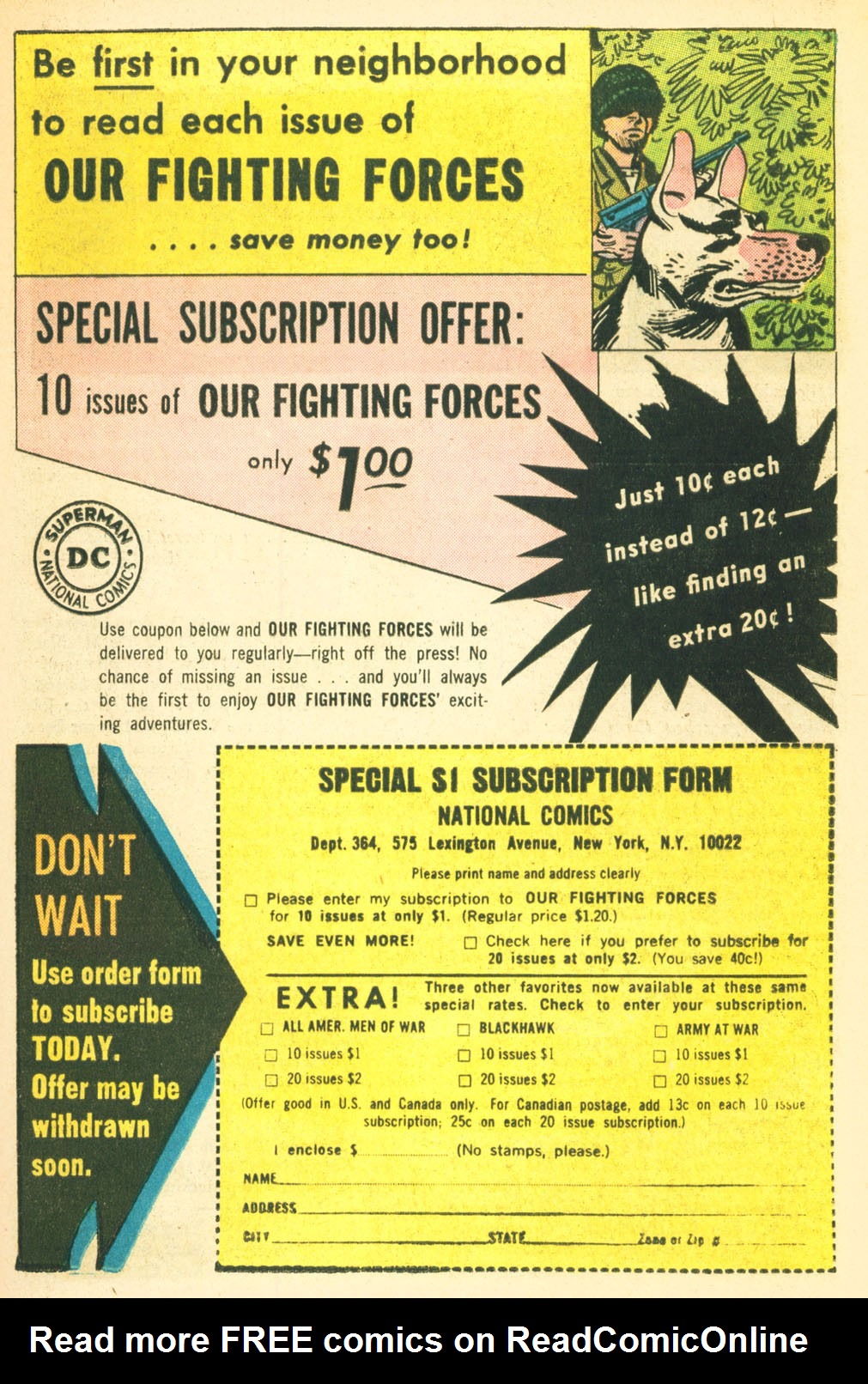 Read online Our Fighting Forces comic -  Issue #83 - 32
