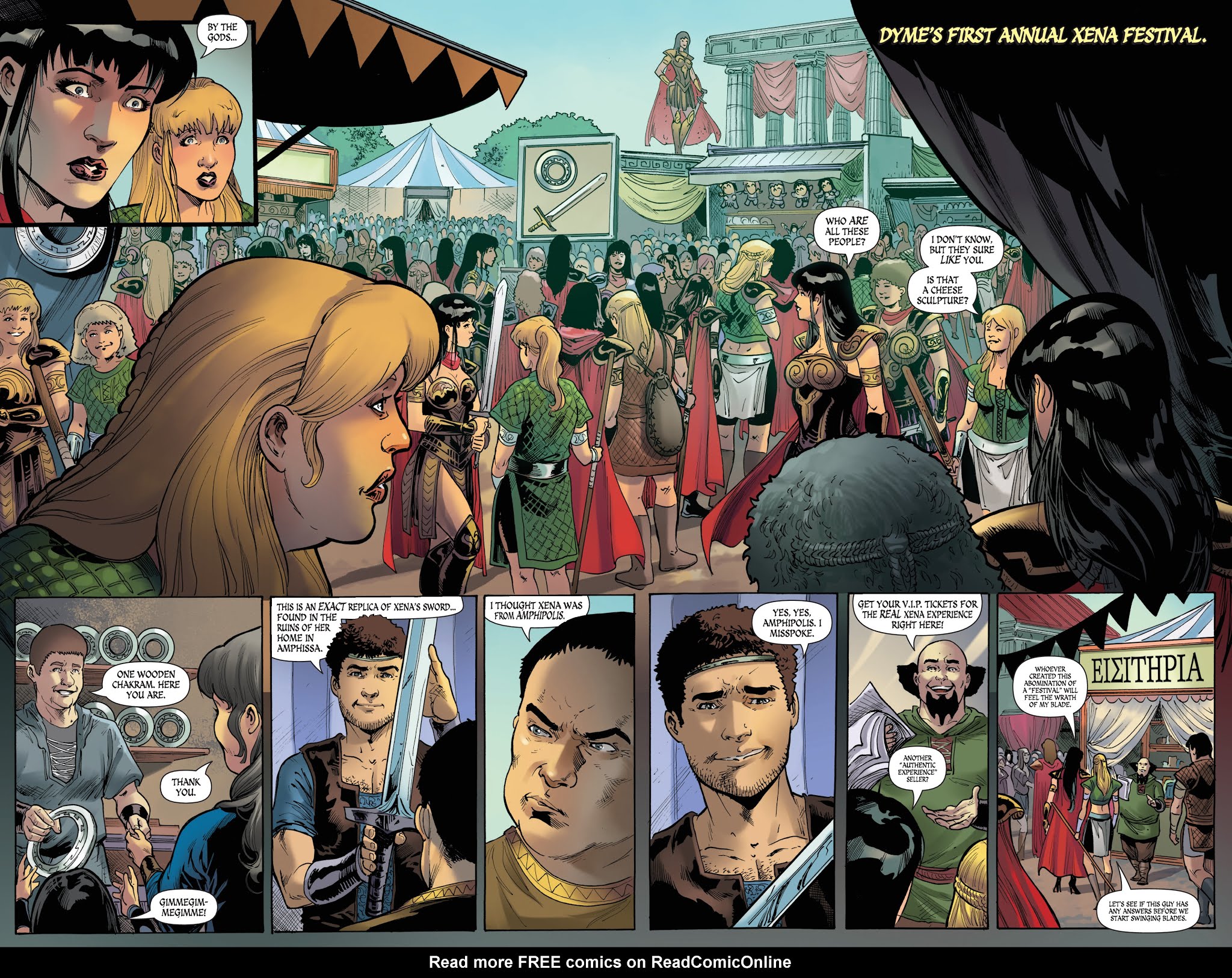 Read online Xena: Warrior Princess (2018) comic -  Issue #9 - 9