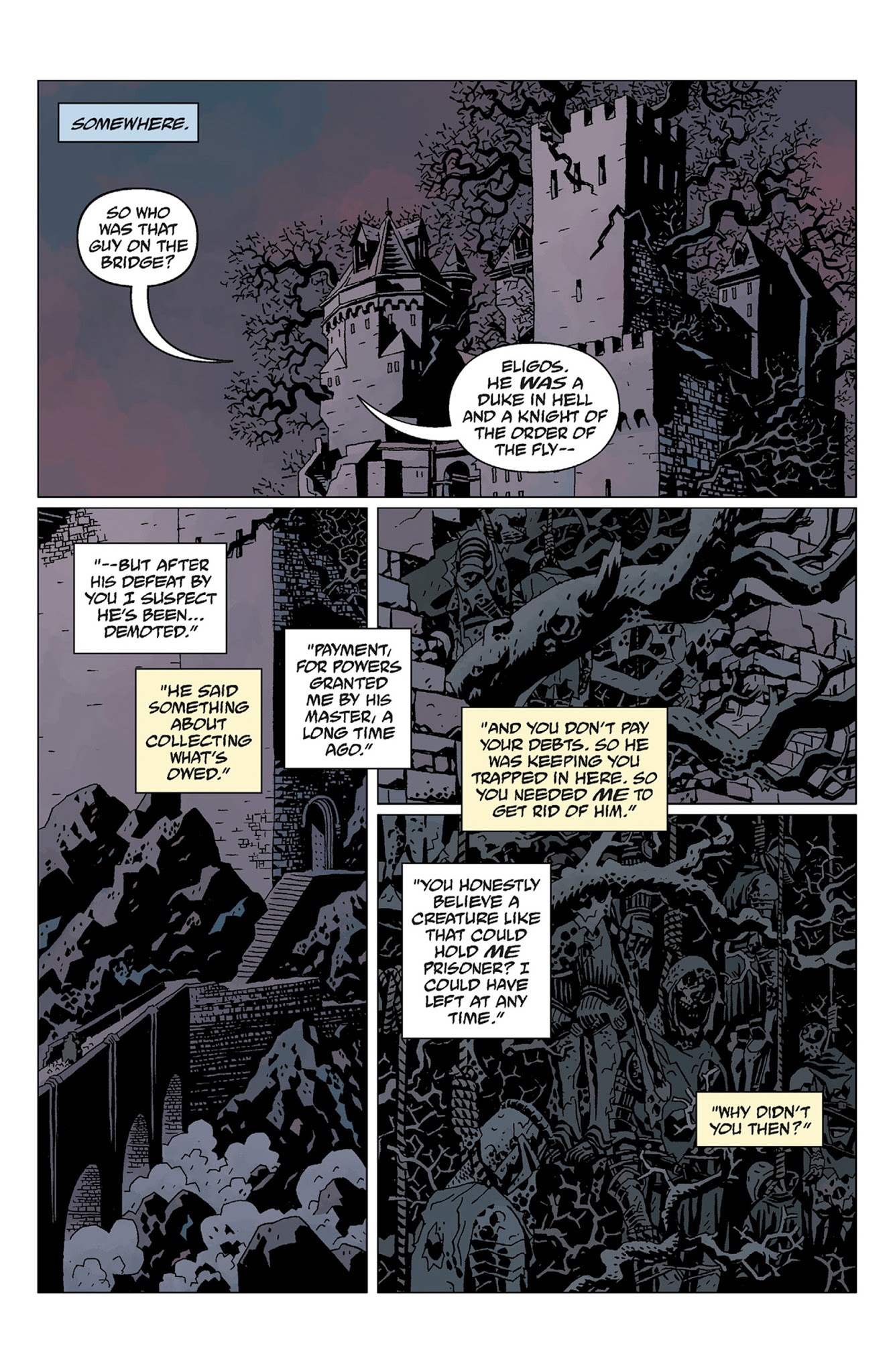 Read online Hellboy: The Wild Hunt comic -  Issue # TPB - 116