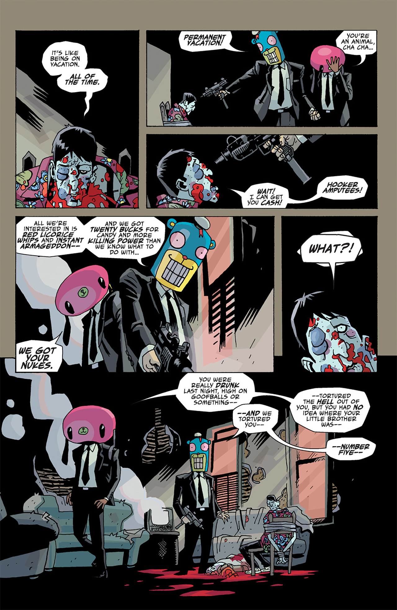 Read online The Umbrella Academy: Dallas comic -  Issue #3 - 6
