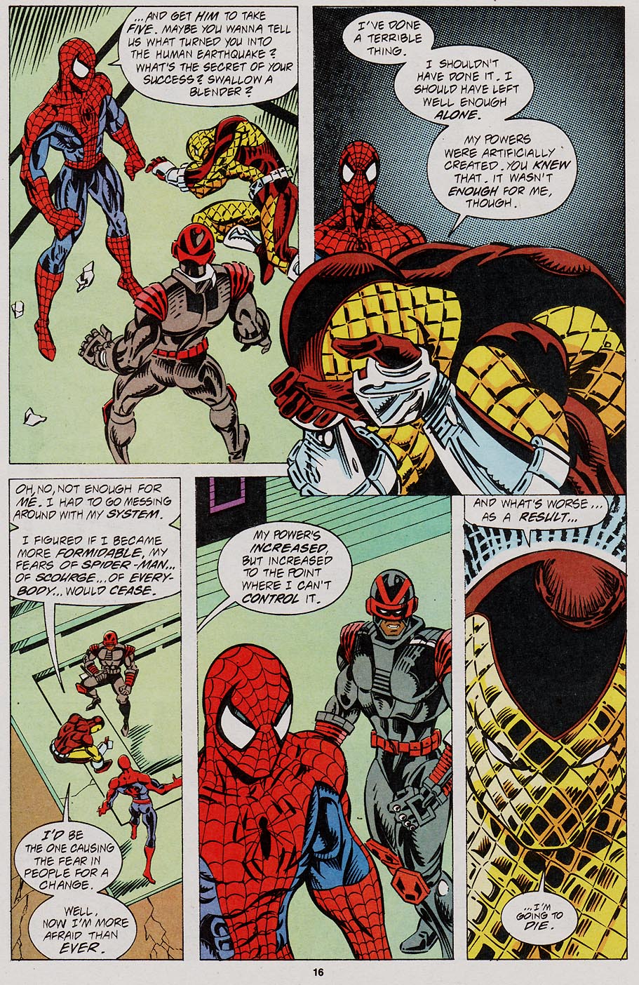 Read online Web of Spider-Man (1985) comic -  Issue #109 - 13