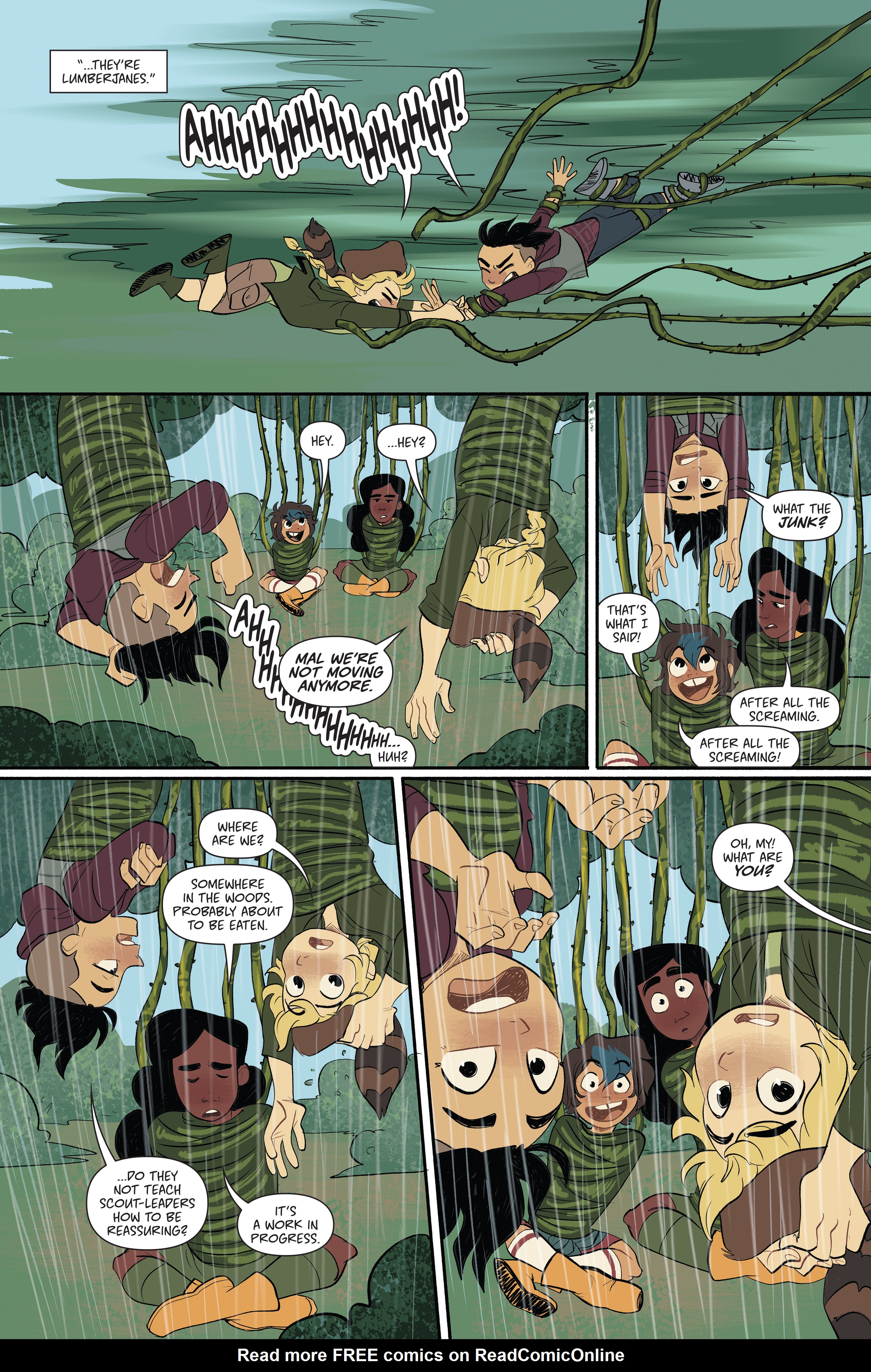 Read online Lumberjanes: Campfire Songs comic -  Issue # TPB - 64