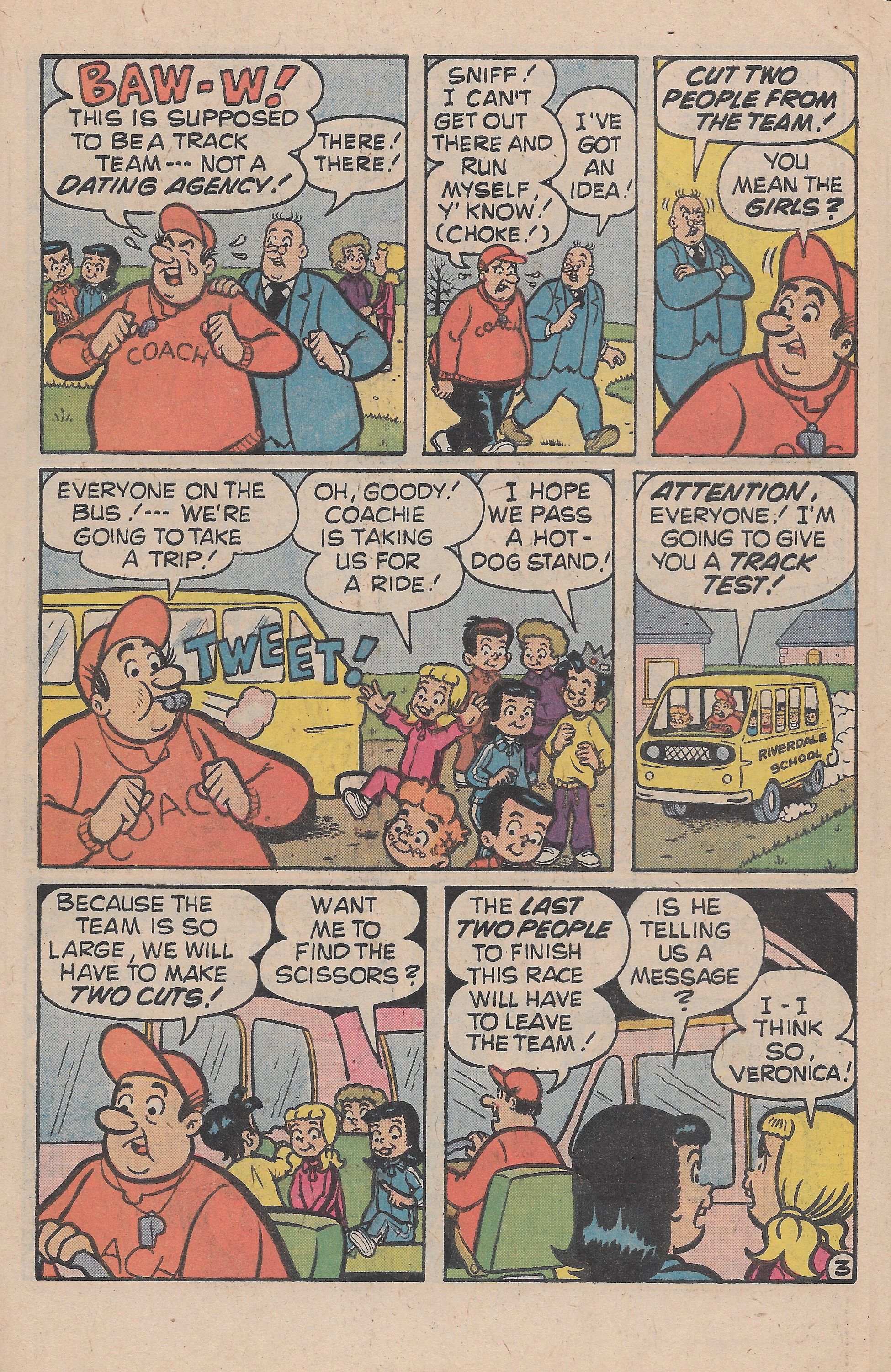 Read online Archie's TV Laugh-Out comic -  Issue #58 - 31