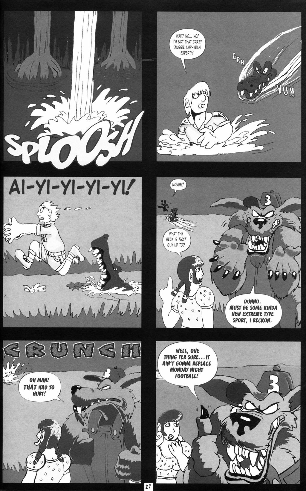 Read online Bubba the Redneck Werewolf comic -  Issue #6 - 29