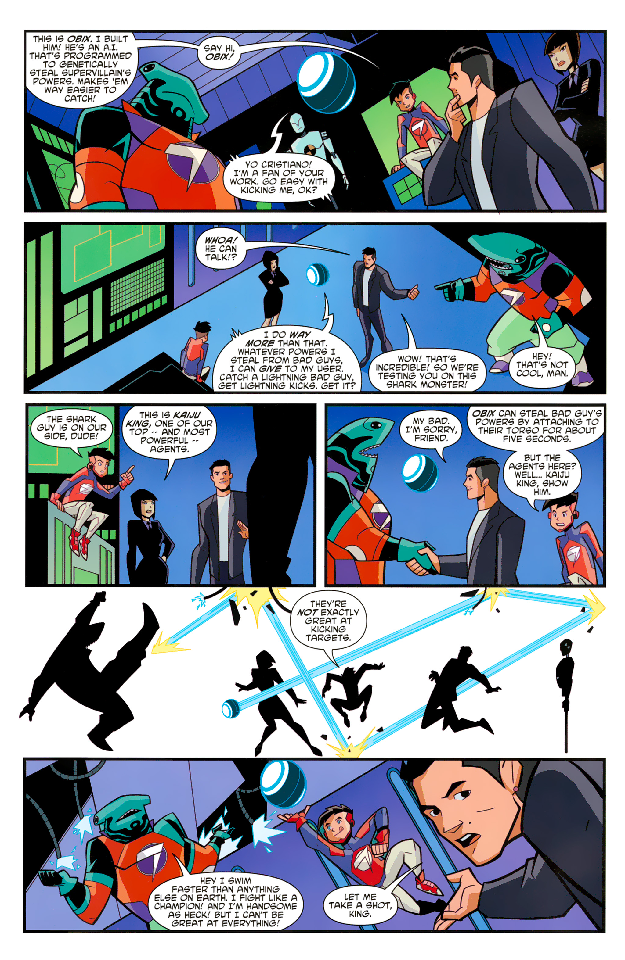 Read online Free Comic Book Day 2019 comic -  Issue # Cristiano Ronaldo's Striker Force 7 - 12