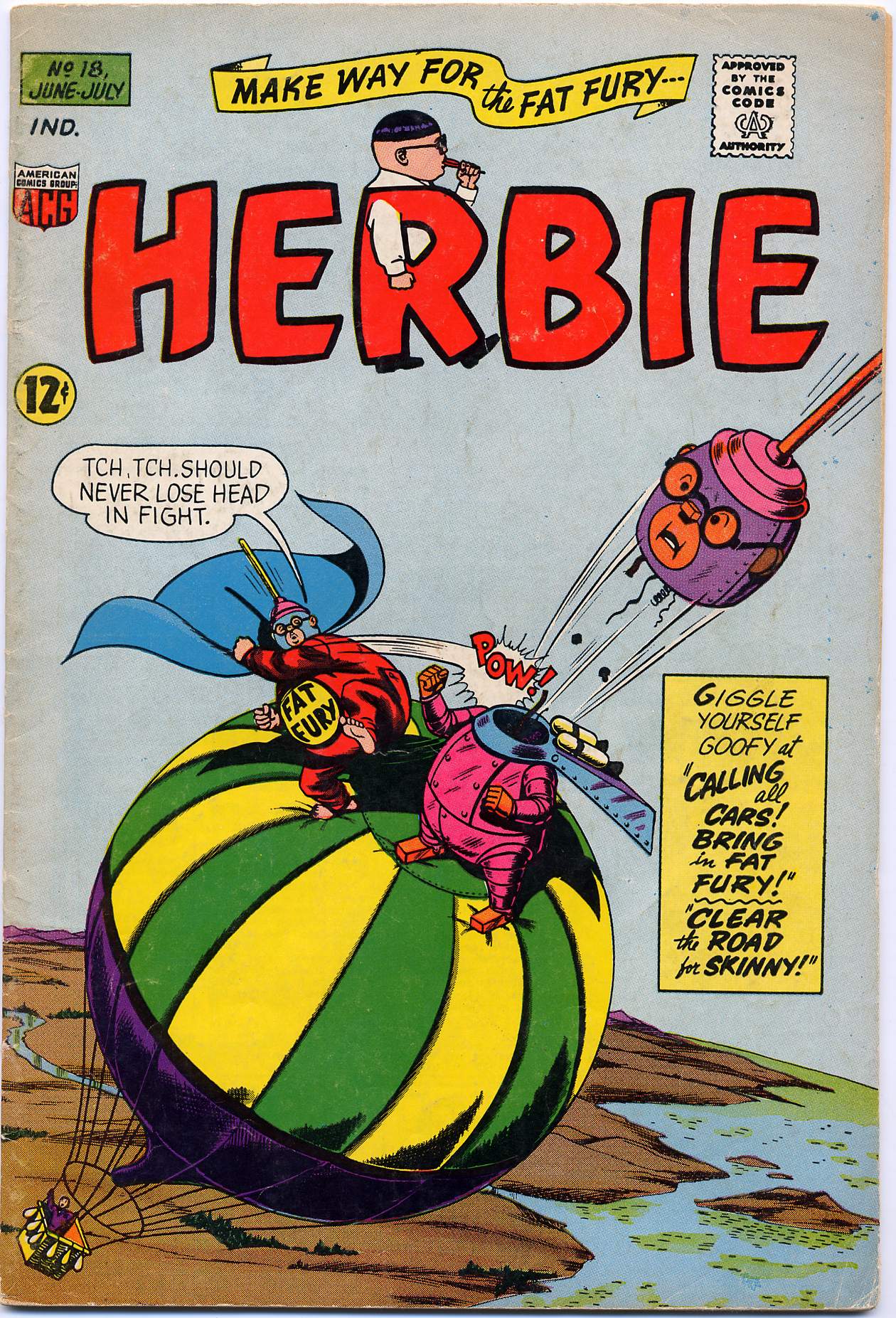 Read online Herbie comic -  Issue #18 - 1