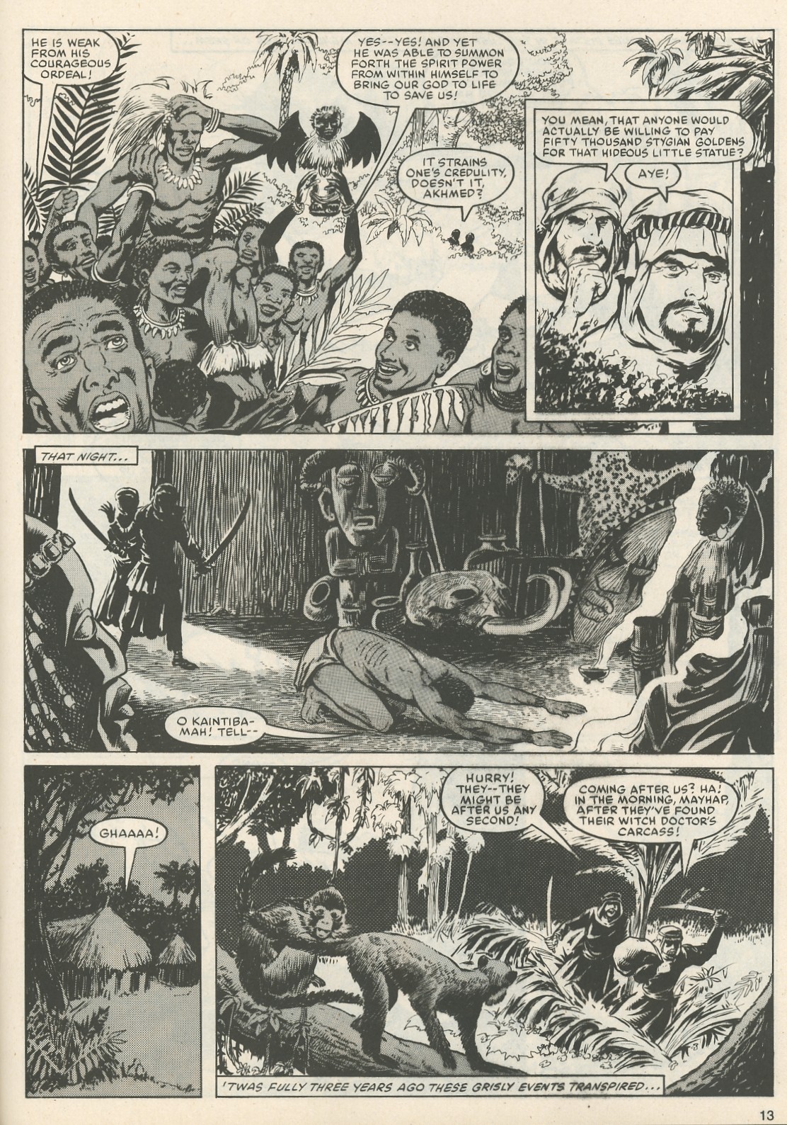 The Savage Sword Of Conan issue 111 - Page 13
