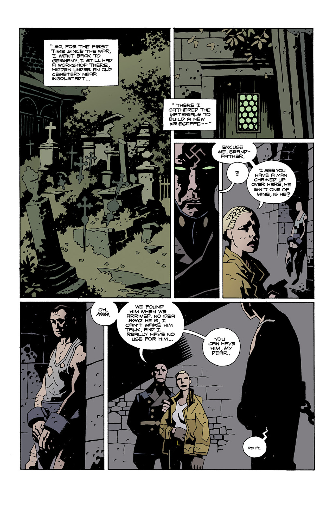 Read online Hellboy: Conqueror Worm comic -  Issue #2 - 7