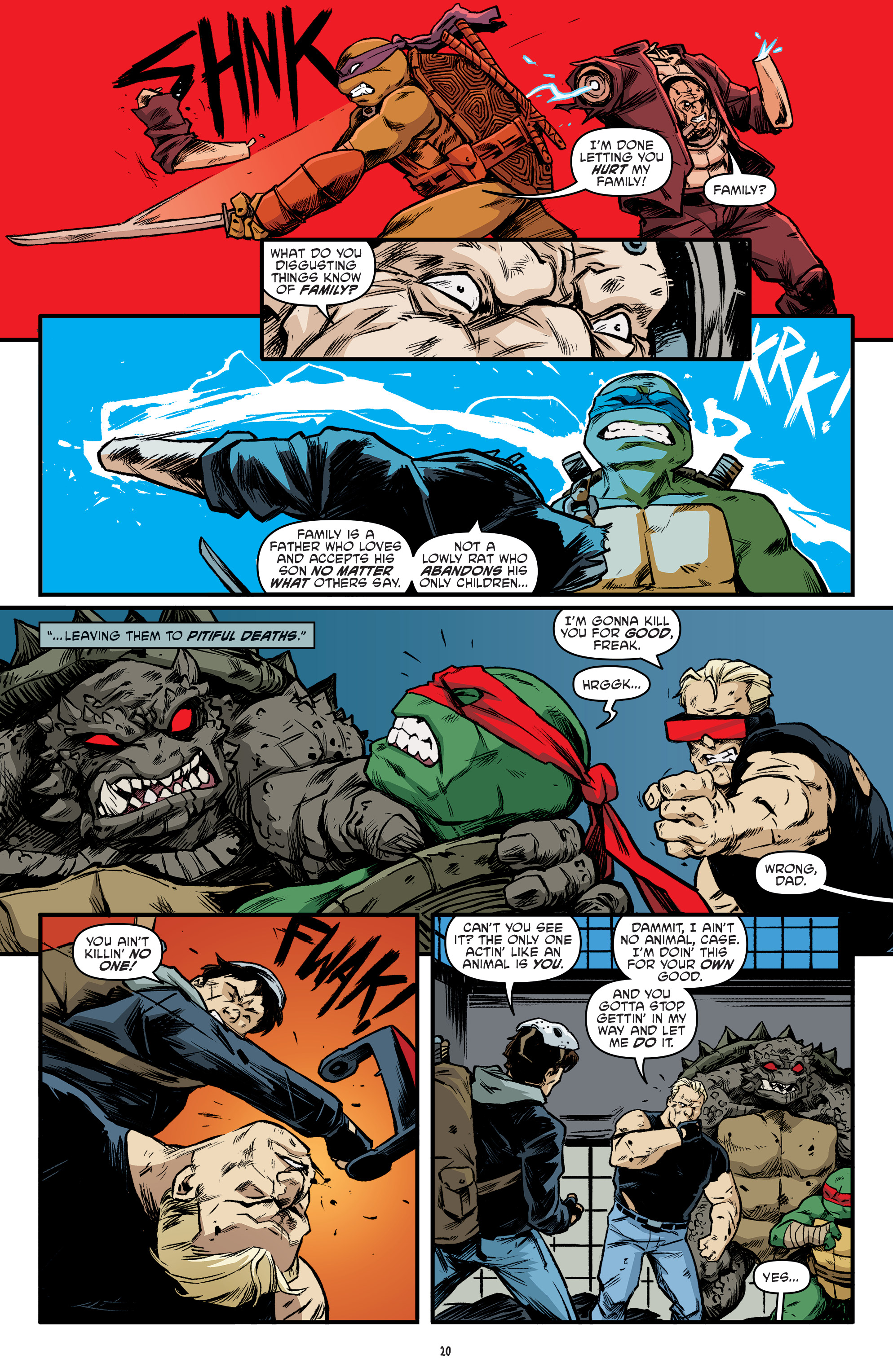 Read online Teenage Mutant Ninja Turtles (2011) comic -  Issue #100 - 21