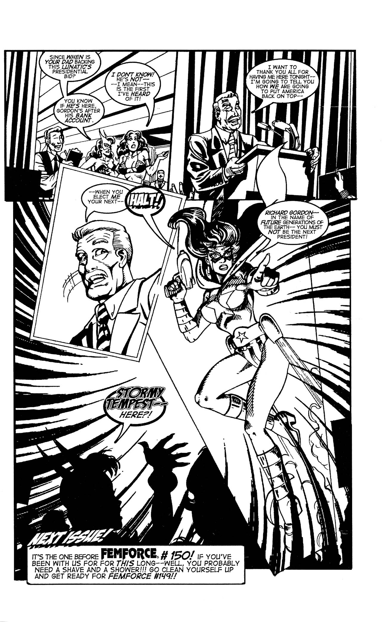 Read online Femforce comic -  Issue #148 - 23