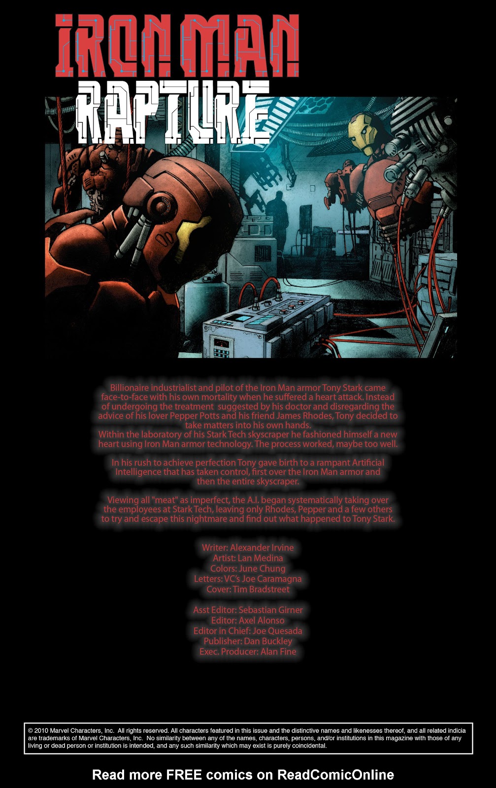 Iron Man: Rapture issue 3 - Page 2