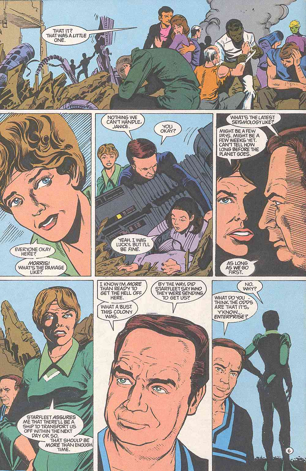 Read online Star Trek (1989) comic -  Issue #7 - 6