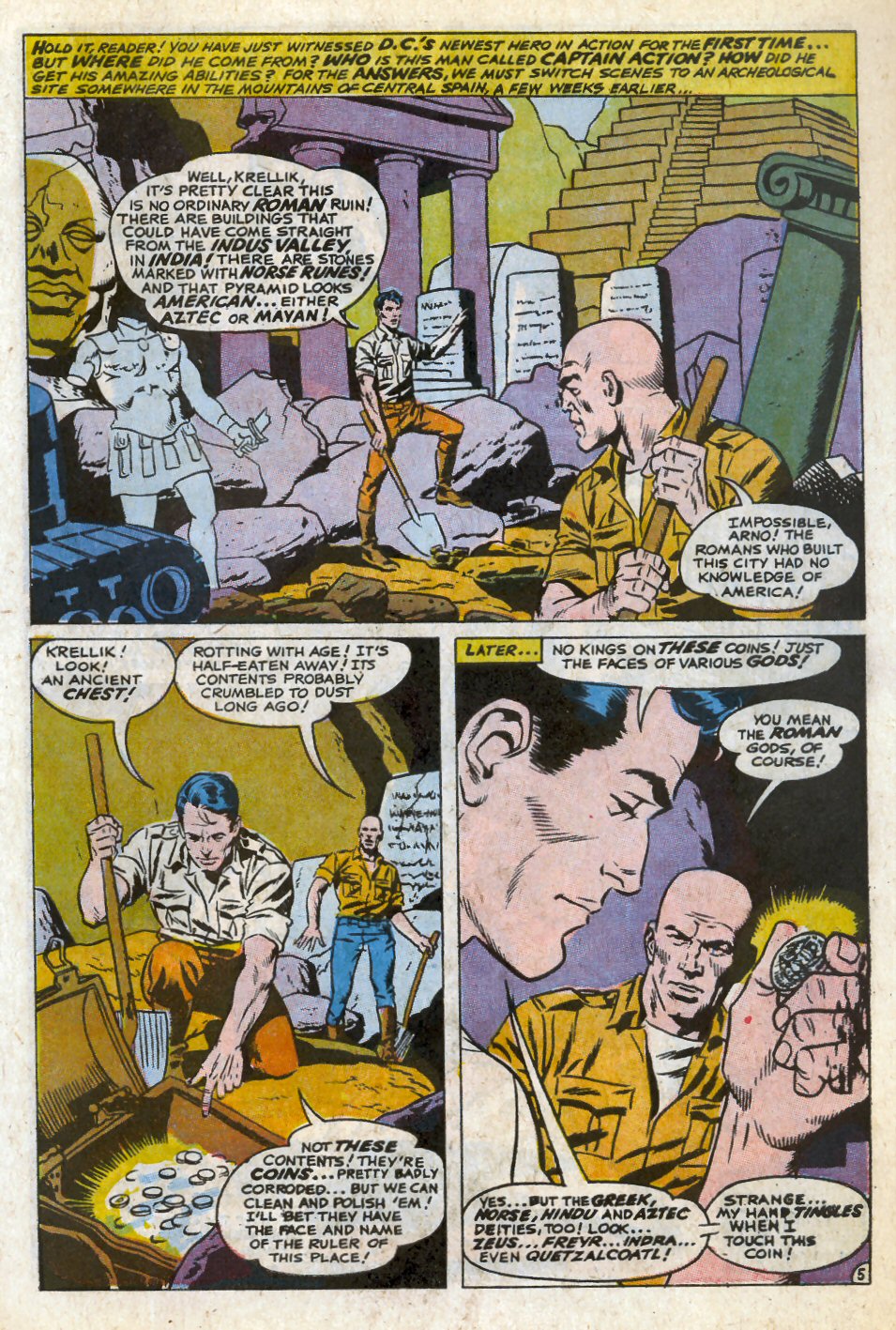 Read online Captain Action comic -  Issue #1 - 7