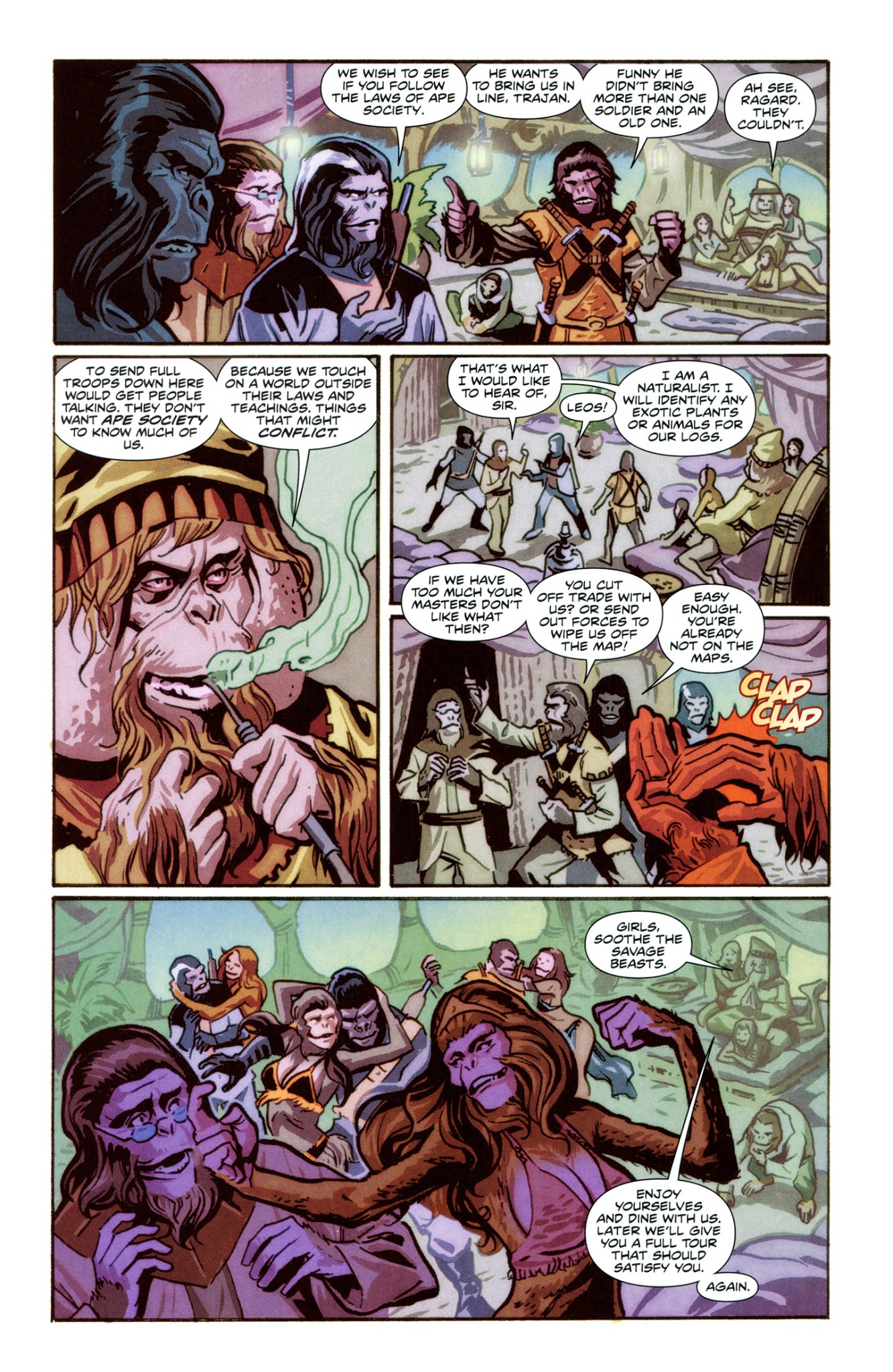 Read online Planet of the Apes (2011) comic -  Issue # _Annual 1 - 22