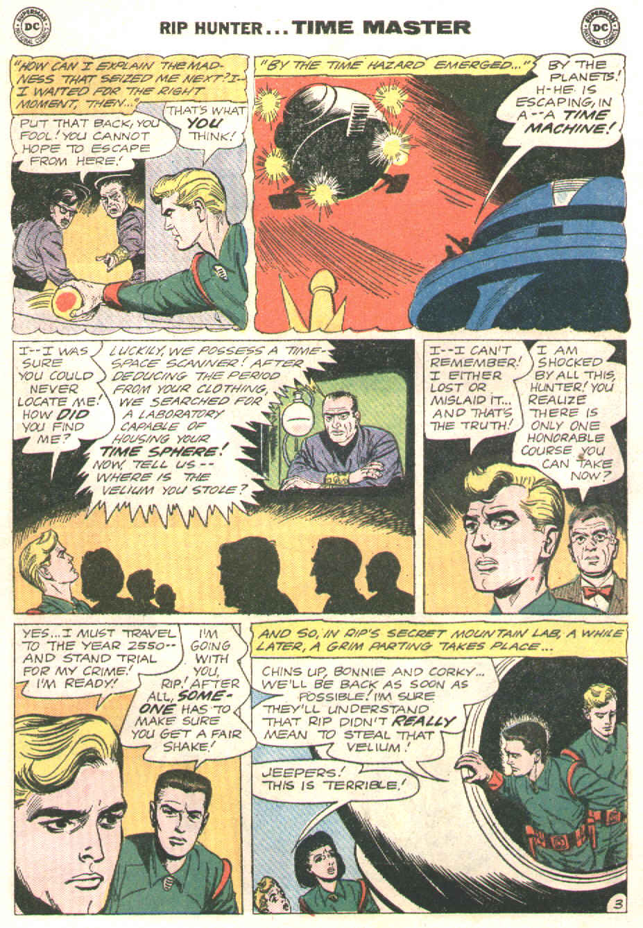 Read online Rip Hunter...Time Master comic -  Issue #18 - 5