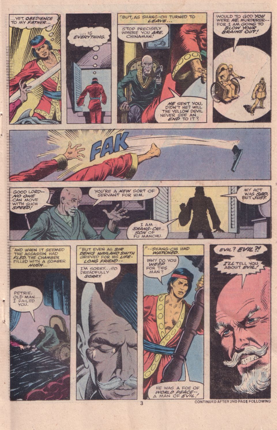 Read online What If? (1977) comic -  Issue #16 - Shang Chi Master of Kung Fu fought on The side of Fu Manchu - 4