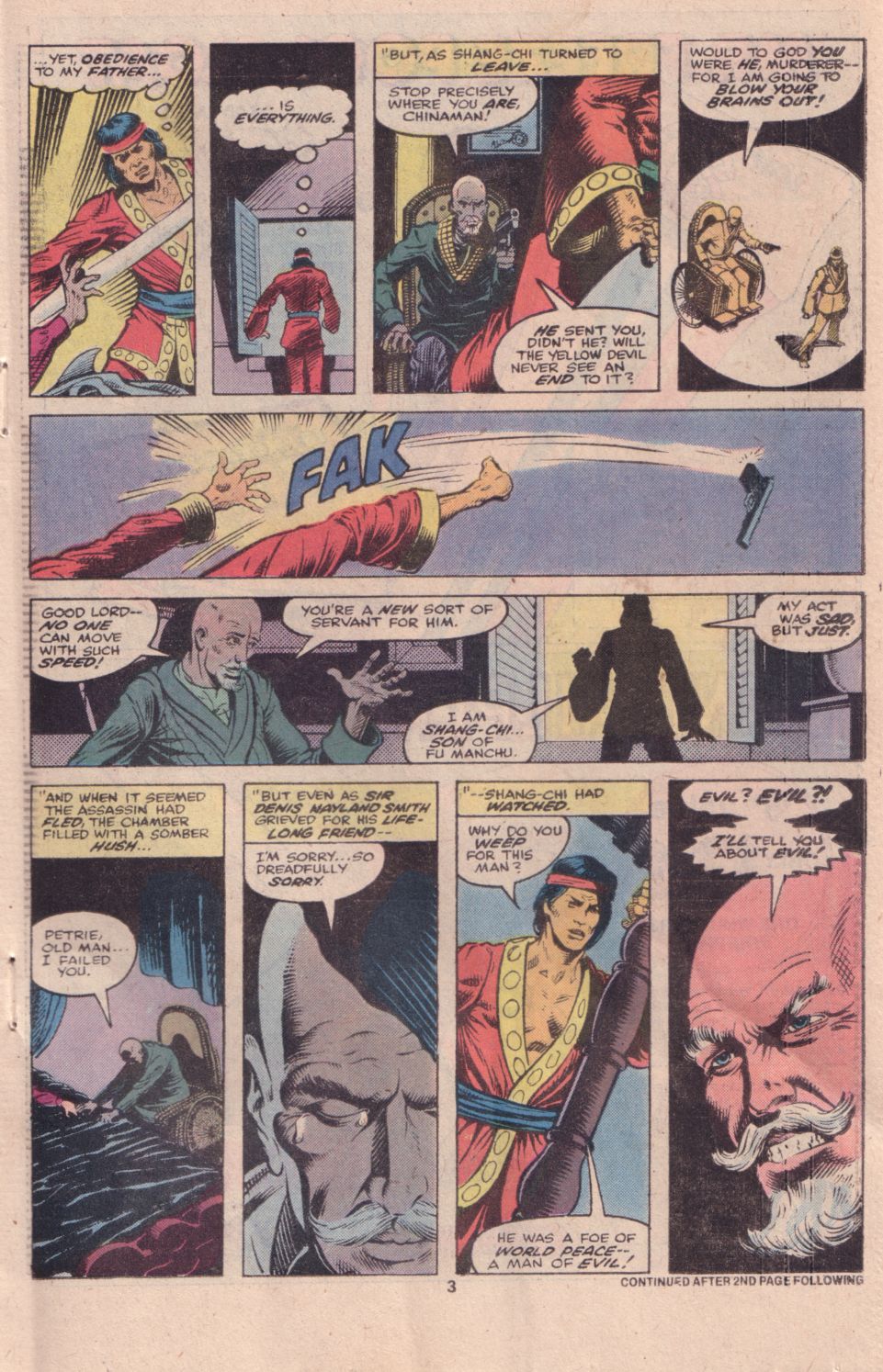 What If? (1977) issue 16 - Shang Chi Master of Kung Fu fought on The side of Fu Manchu - Page 4