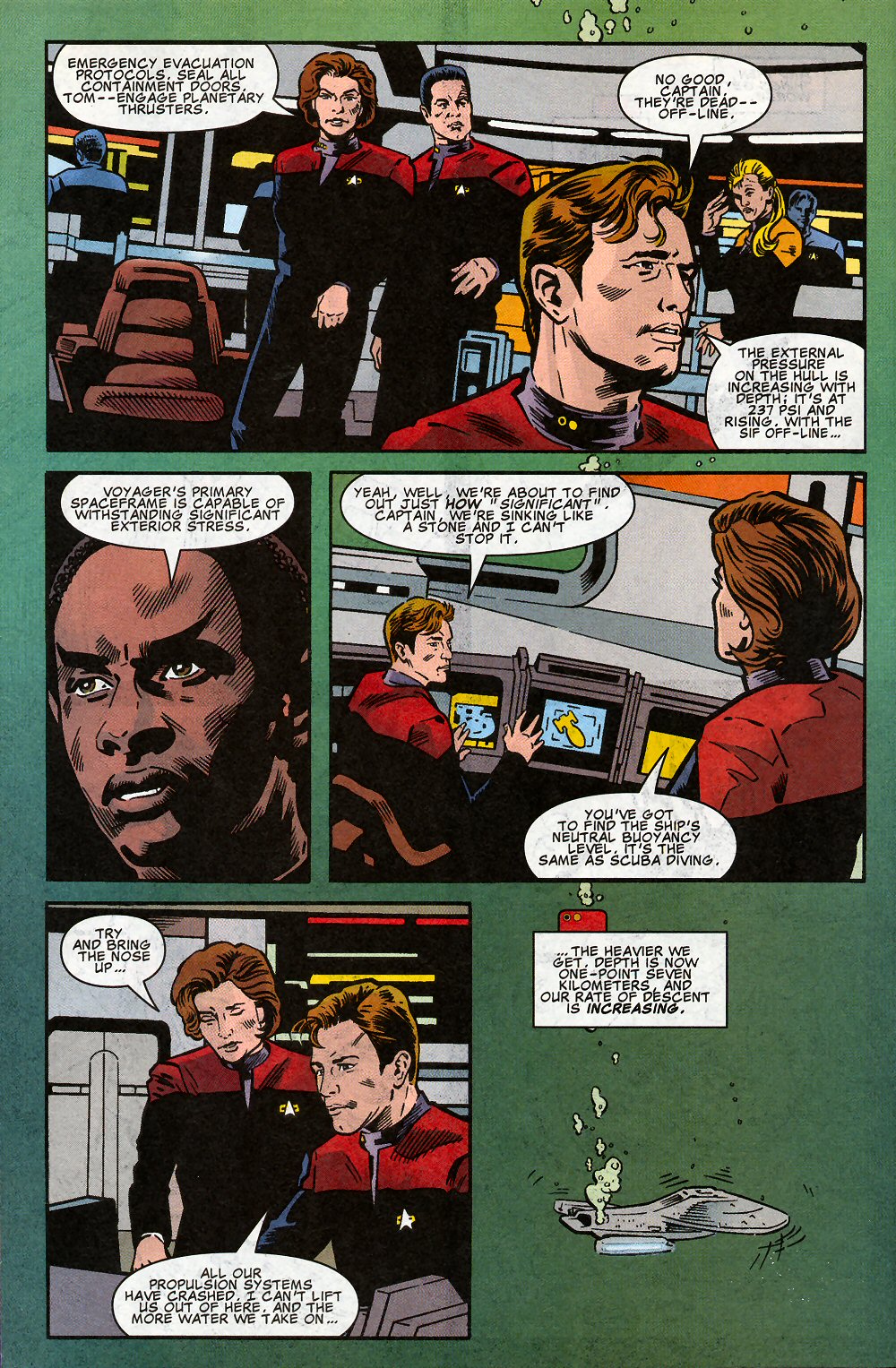 Read online Star Trek: Voyager--Splashdown comic -  Issue #1 - 22