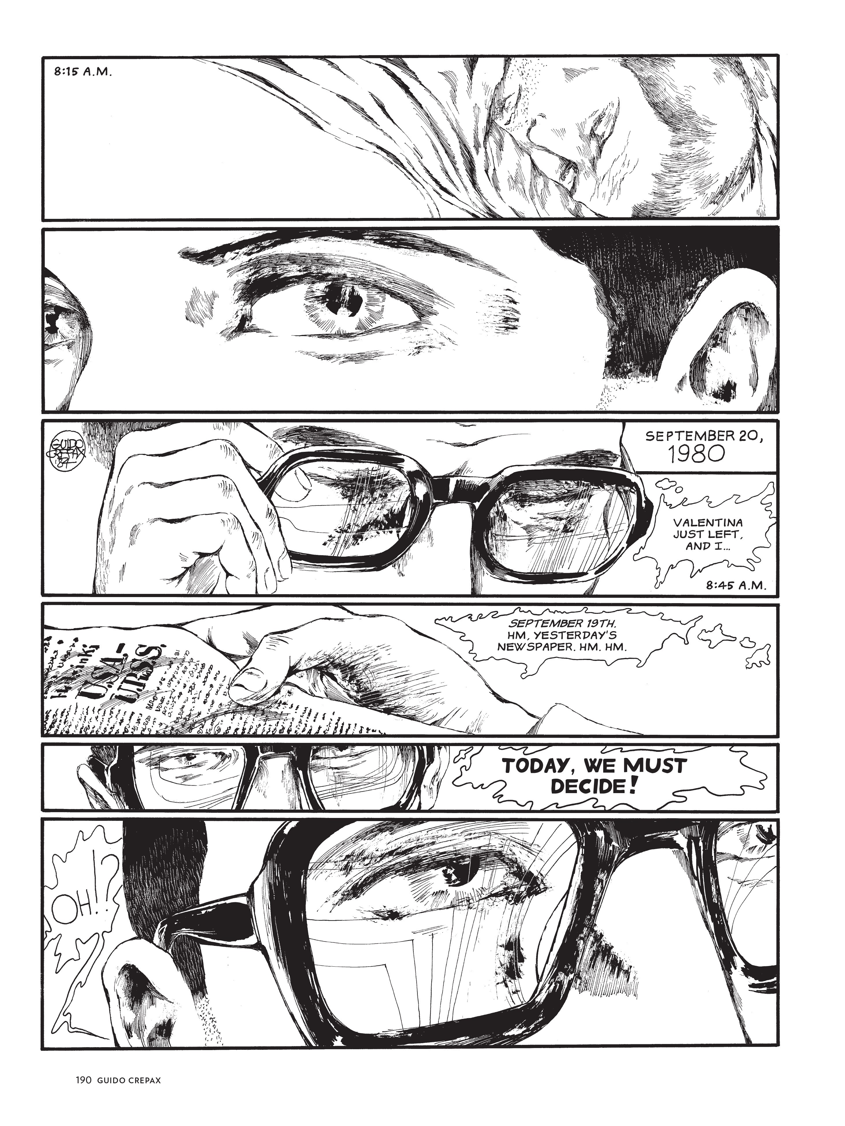 Read online The Complete Crepax comic -  Issue # TPB 5 (Part 2) - 96