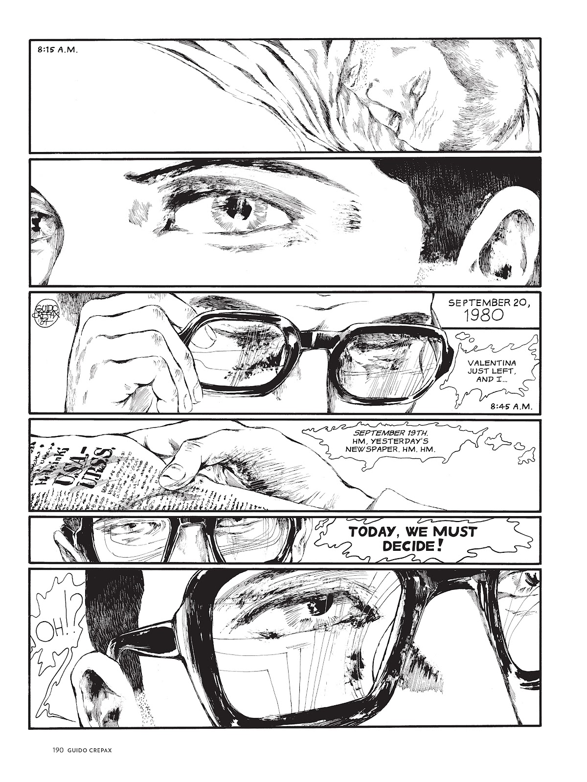 The Complete Crepax issue TPB 5 (Part 2) - Page 96