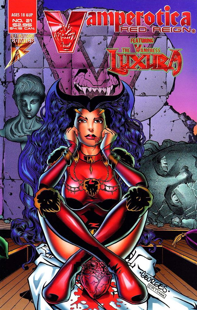 Read online Vamperotica comic -  Issue #21 - 1